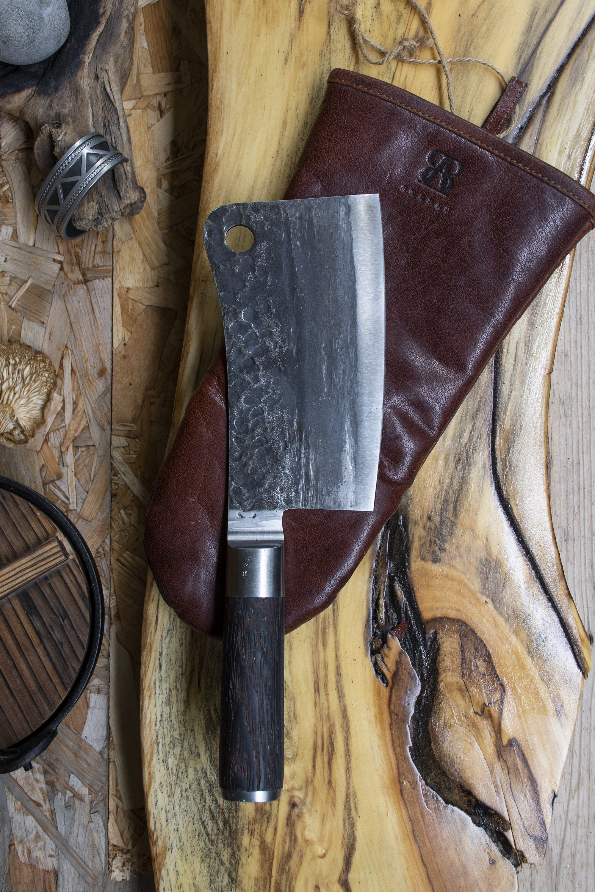 Satake Kuro Chopper lihakirves, 18 cm