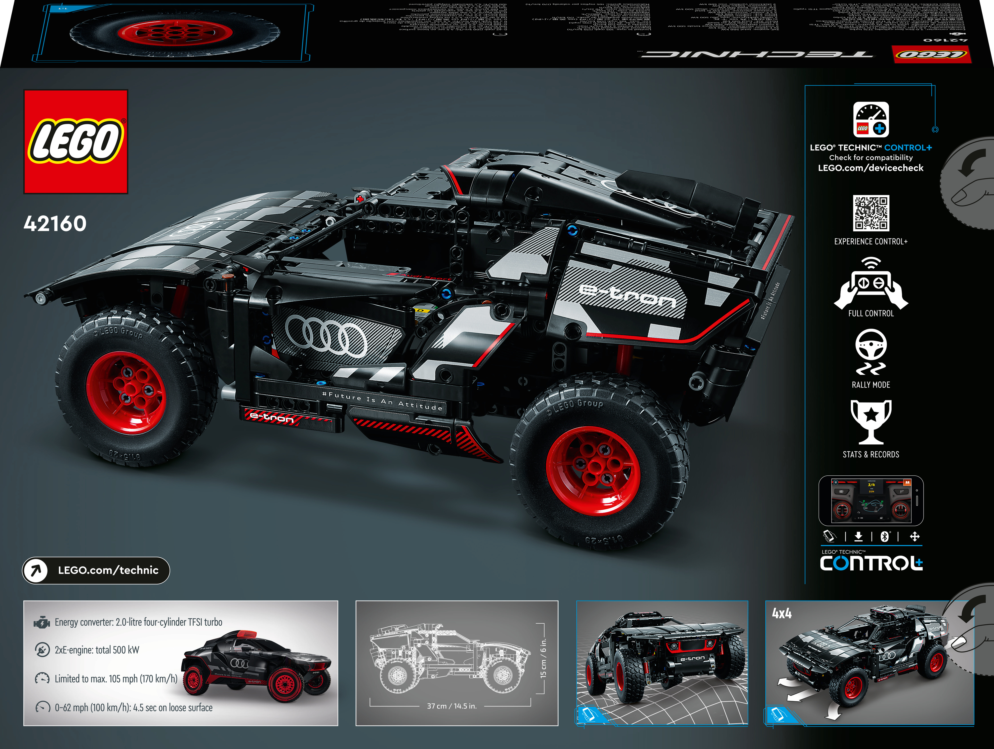 LEGO Technic 42160 - Audi RS Q e-tron