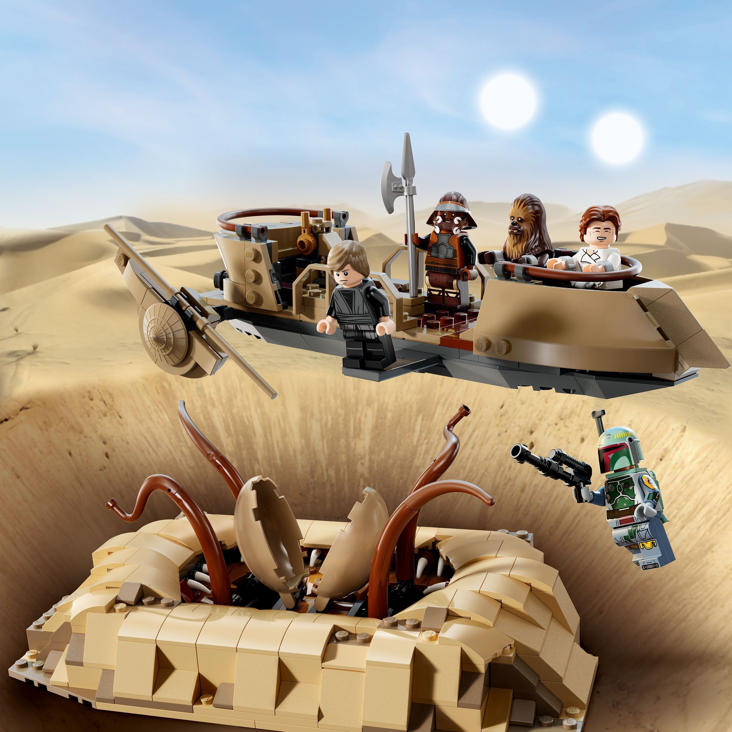 LEGO Star Wars 75396 - Aavikkoalus ja Sarlakin kuoppa