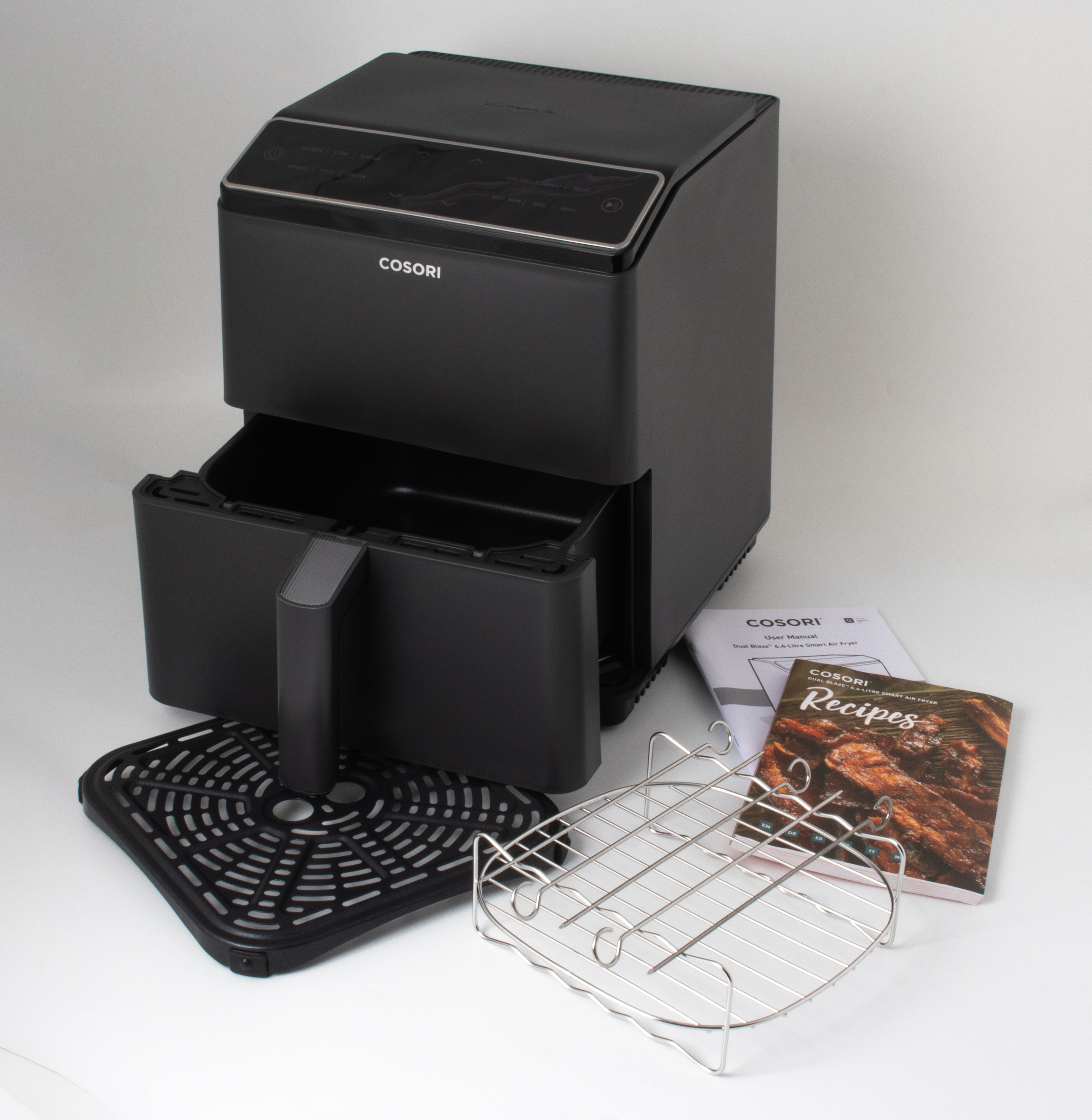 Cosori Premium 5.5 L airfryer, musta
