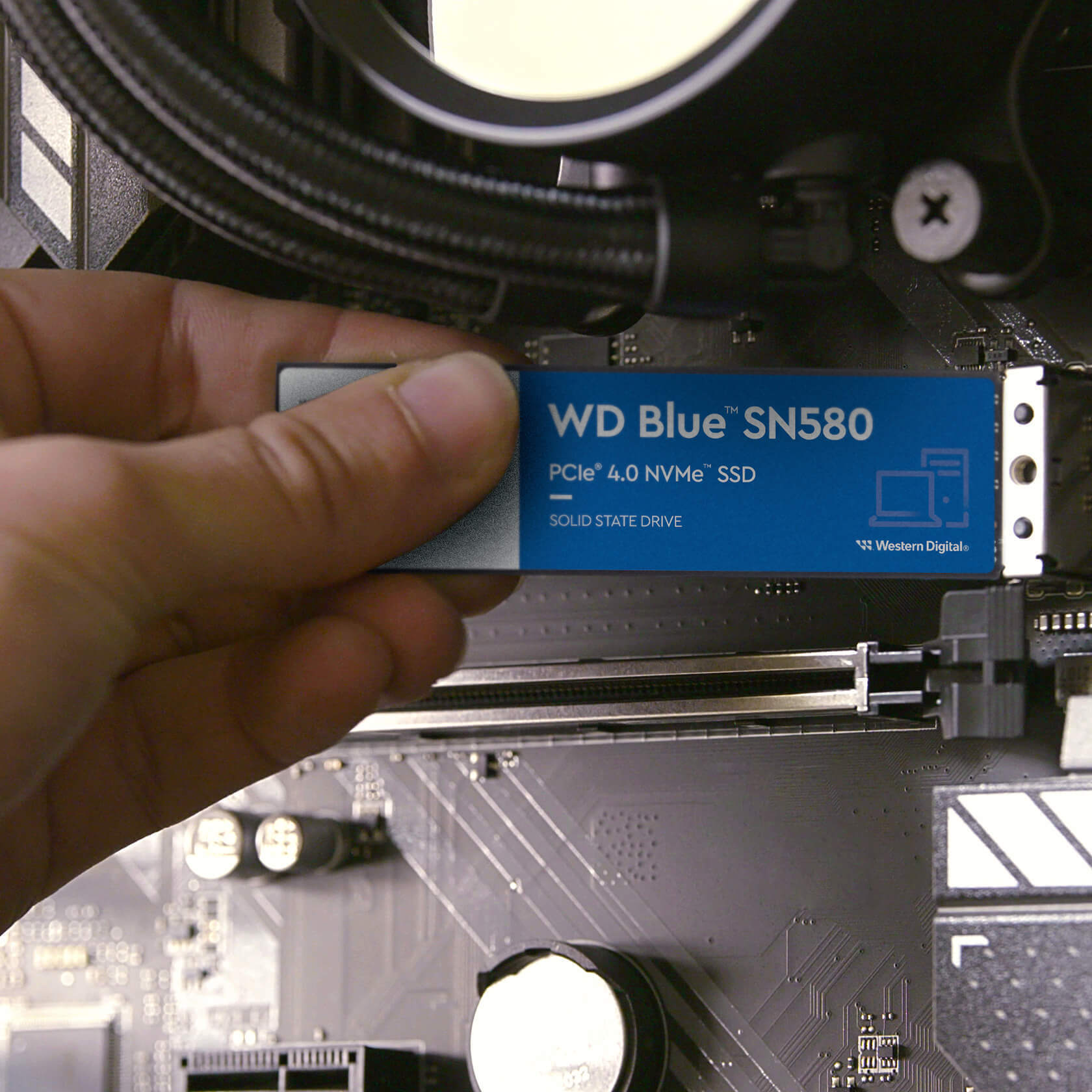 WD Blue SN580 1 Tt M.2 NVMe -SSD-kovalevy