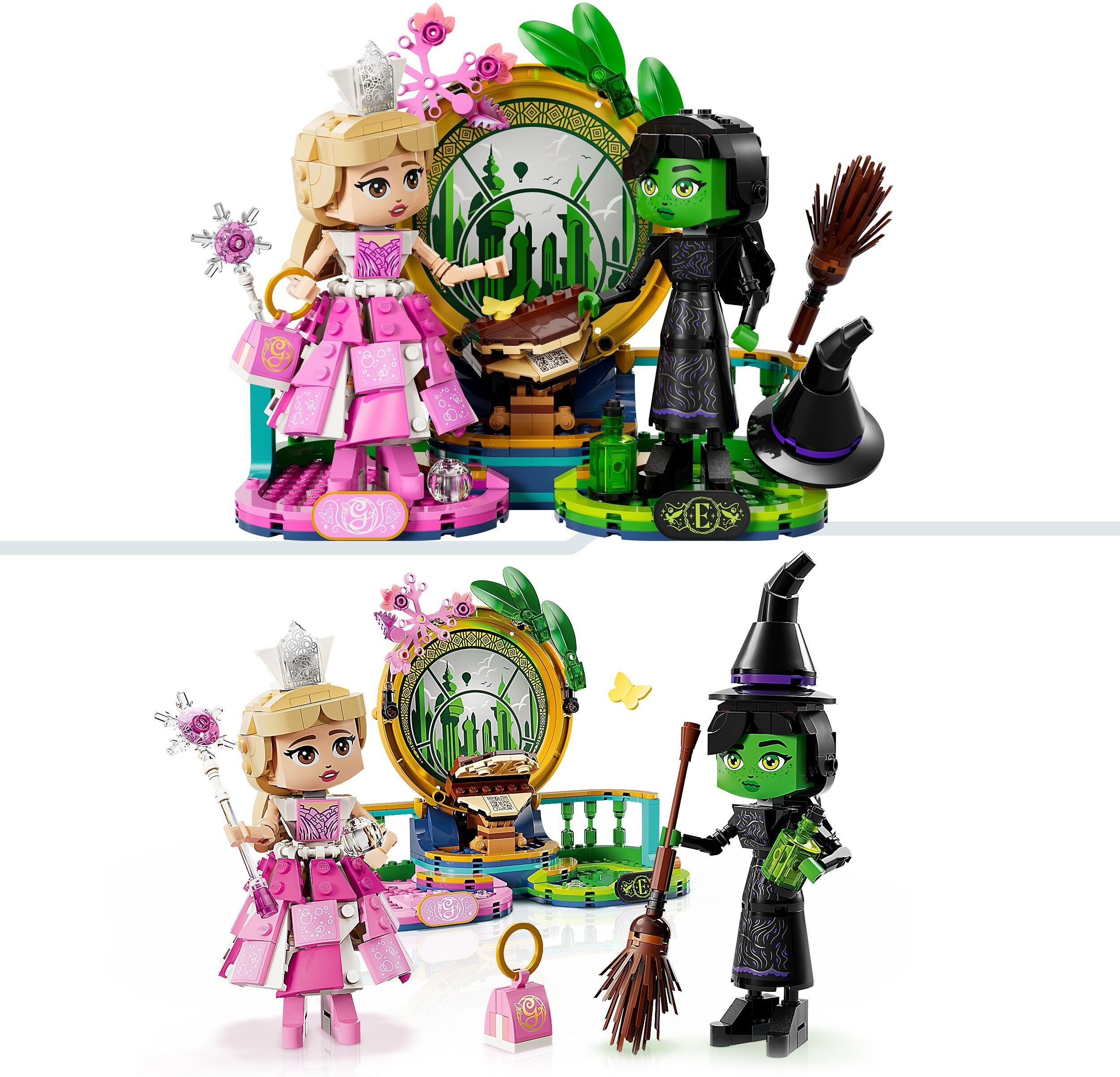 LEGO Wicked 75681 – Glinda, Elphaba ja Nessarose Shizin yliopistossa
