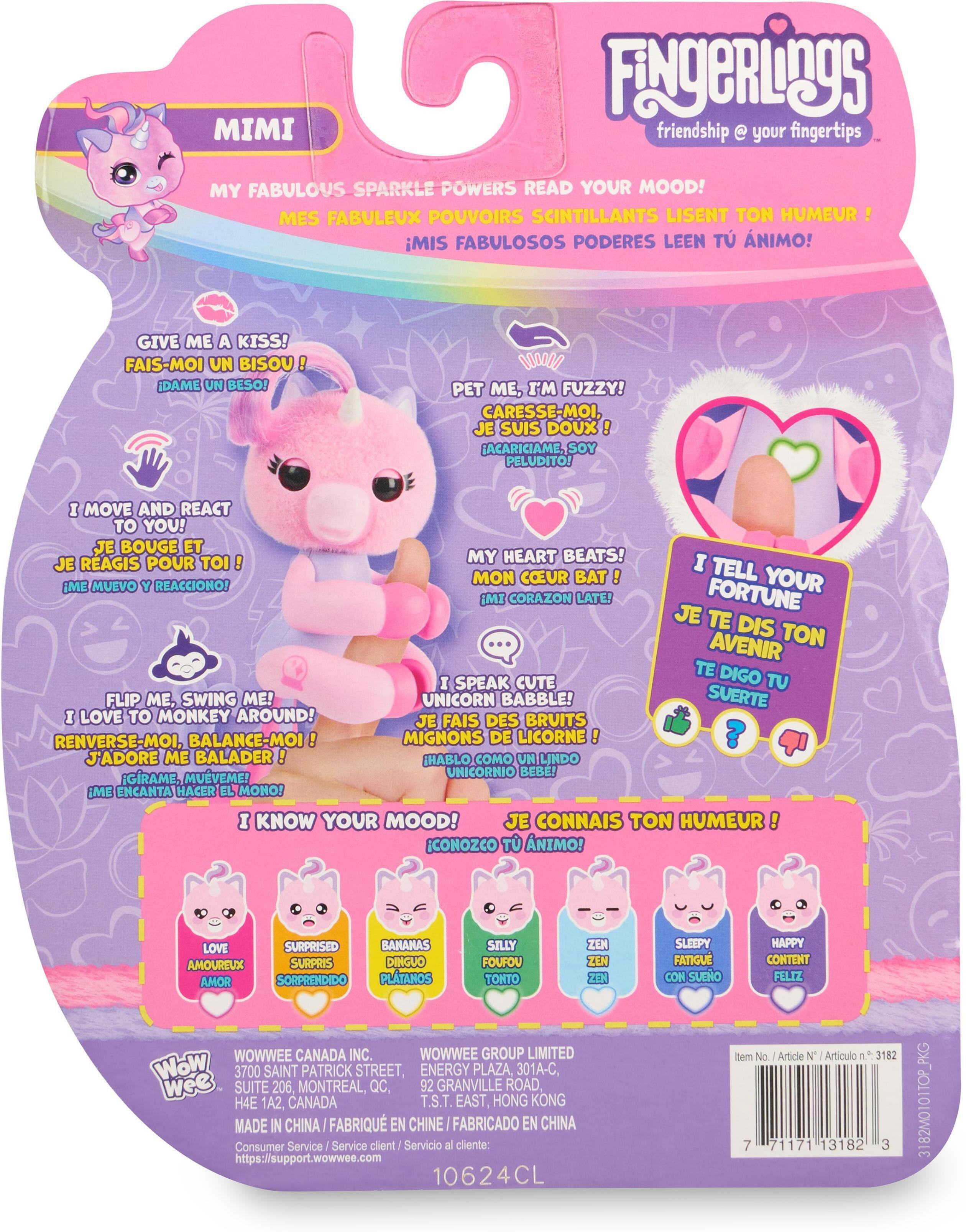 Fingerlings Magic Mood Unicorn - interaktiivinen yksisarvinen