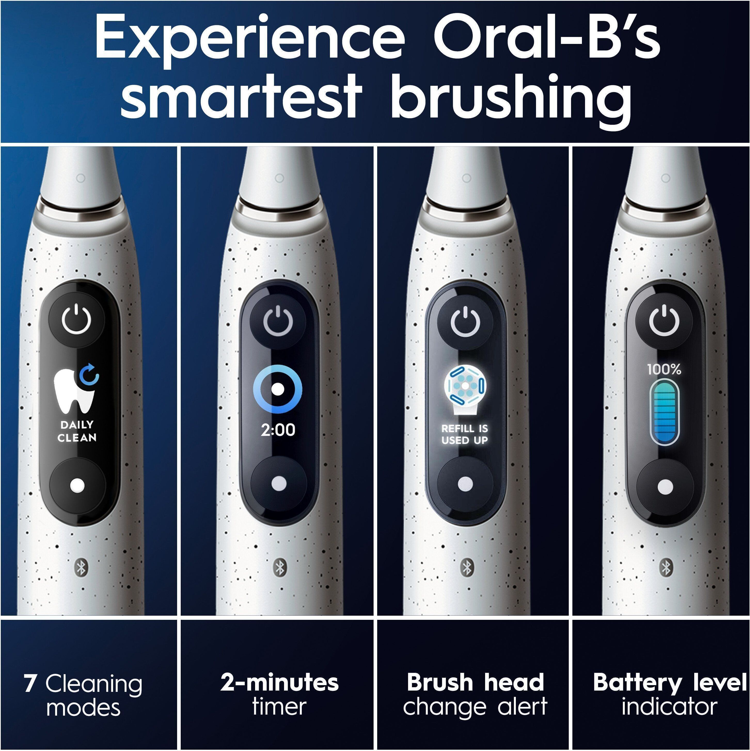Oral-B iO Series 10 sähköhammasharja, valkoinen