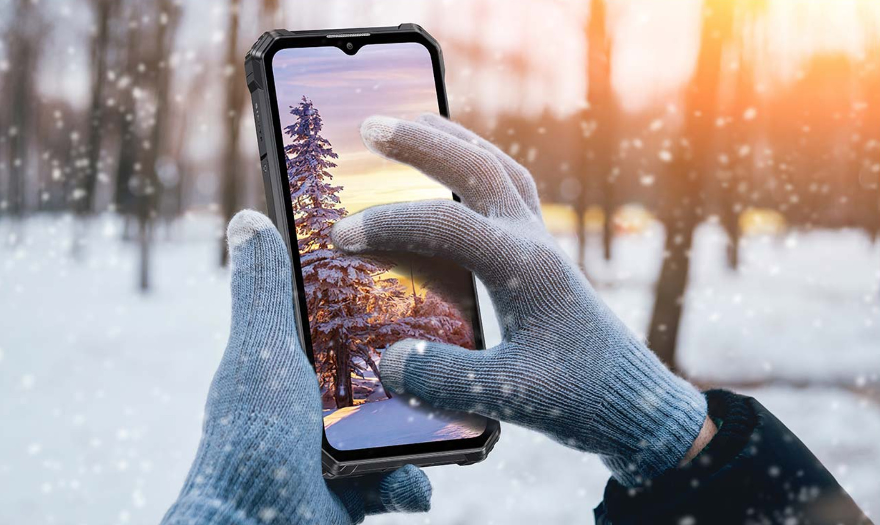 Oukitel G1 puhelin, 256/6 Gt, oranssi