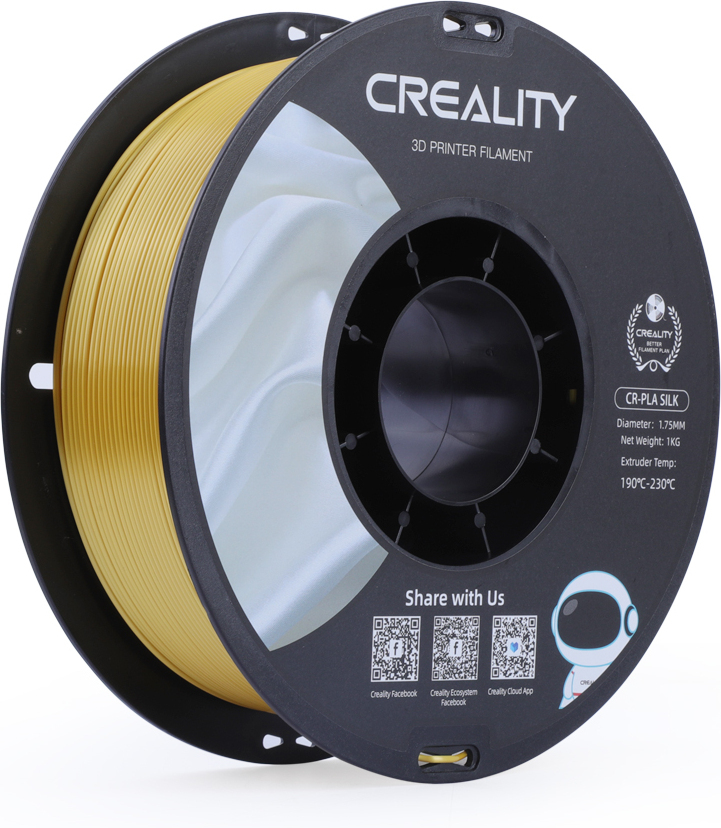 Creality CR-PLA Silk -filamentti 3D-tulostimeen, 1,75 mm, sininen