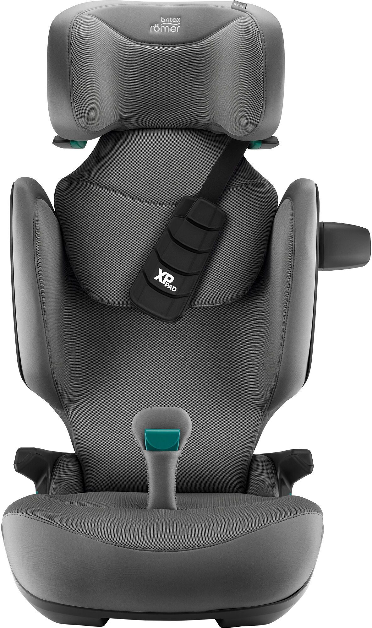 BRITAX RÖMER KIDFIX PRO Style -turvavyöistuin, 100–150 cm, Mineral Grey