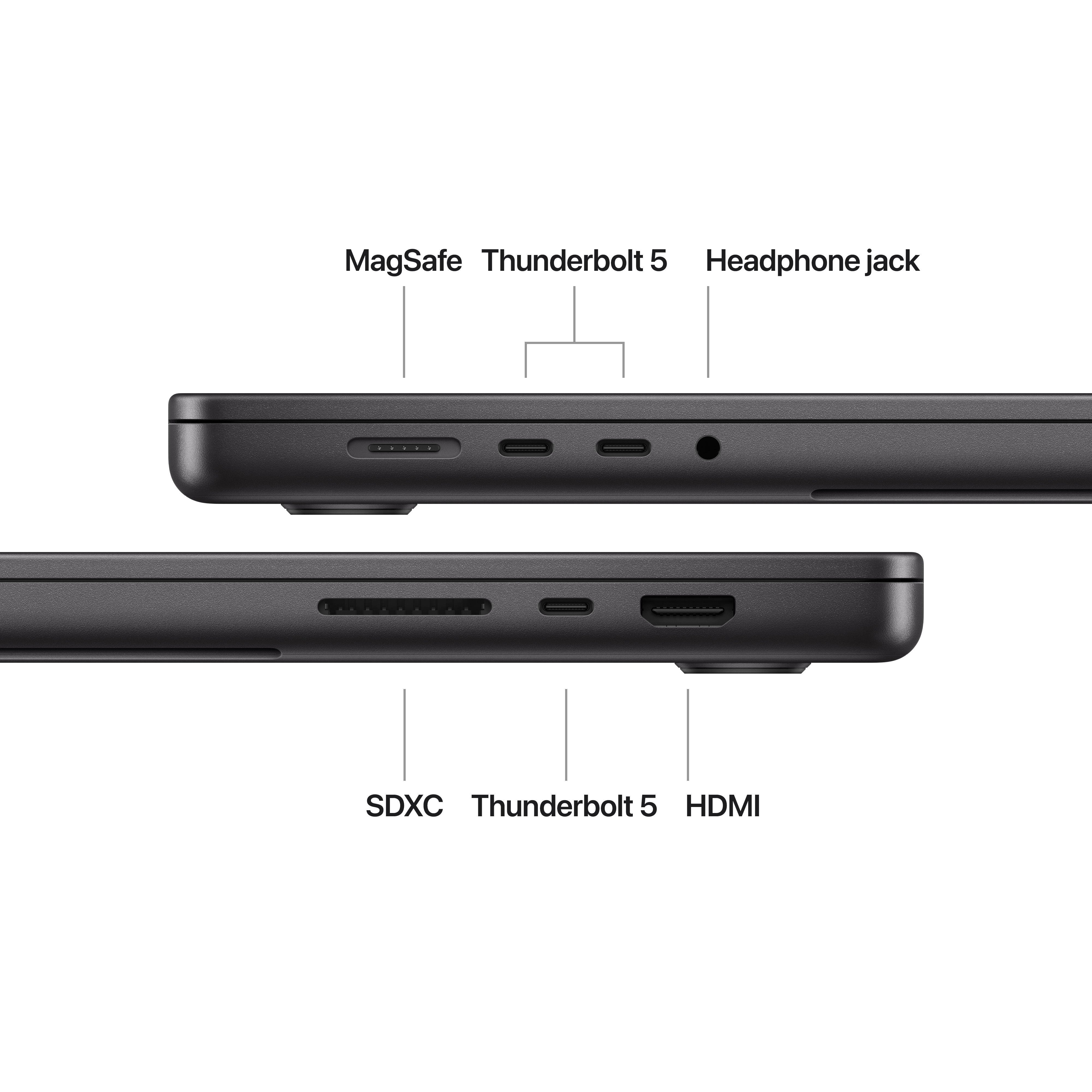 Apple MacBook Pro 16" M4 Pro 48 Gt, 1 Tt 2024 -kannettava, tähtimusta (MX2Y3)