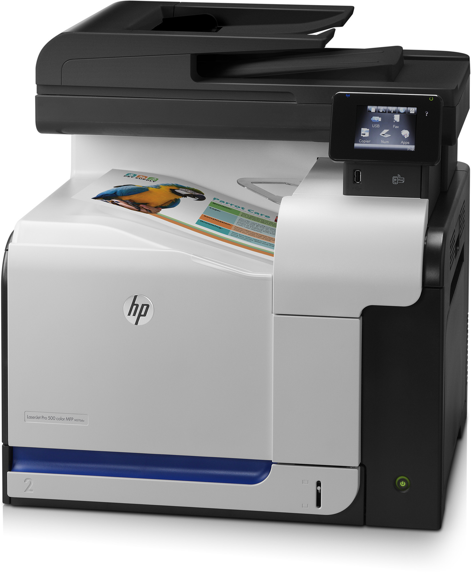 Hp laserjet pro 500 color m570dw mfp обзор