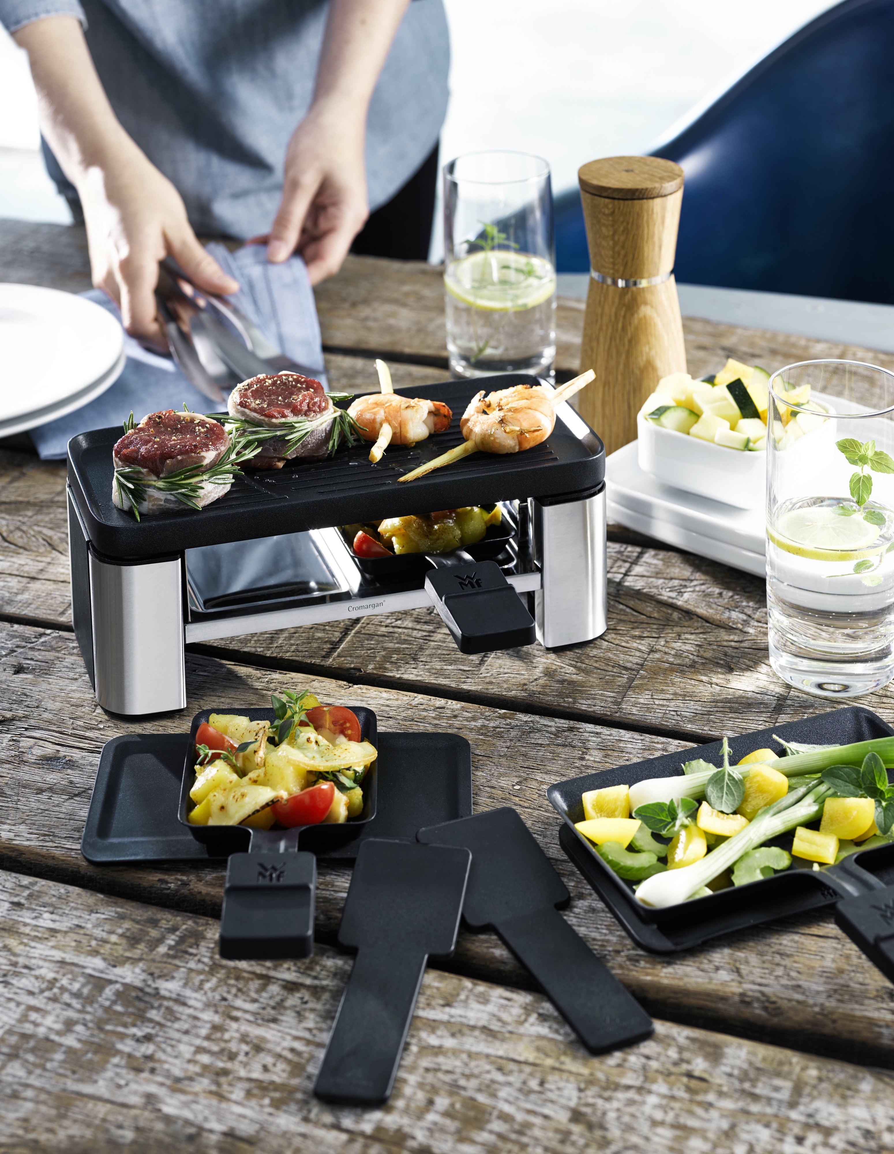 WMF KITCHENminis -raclettegrilli