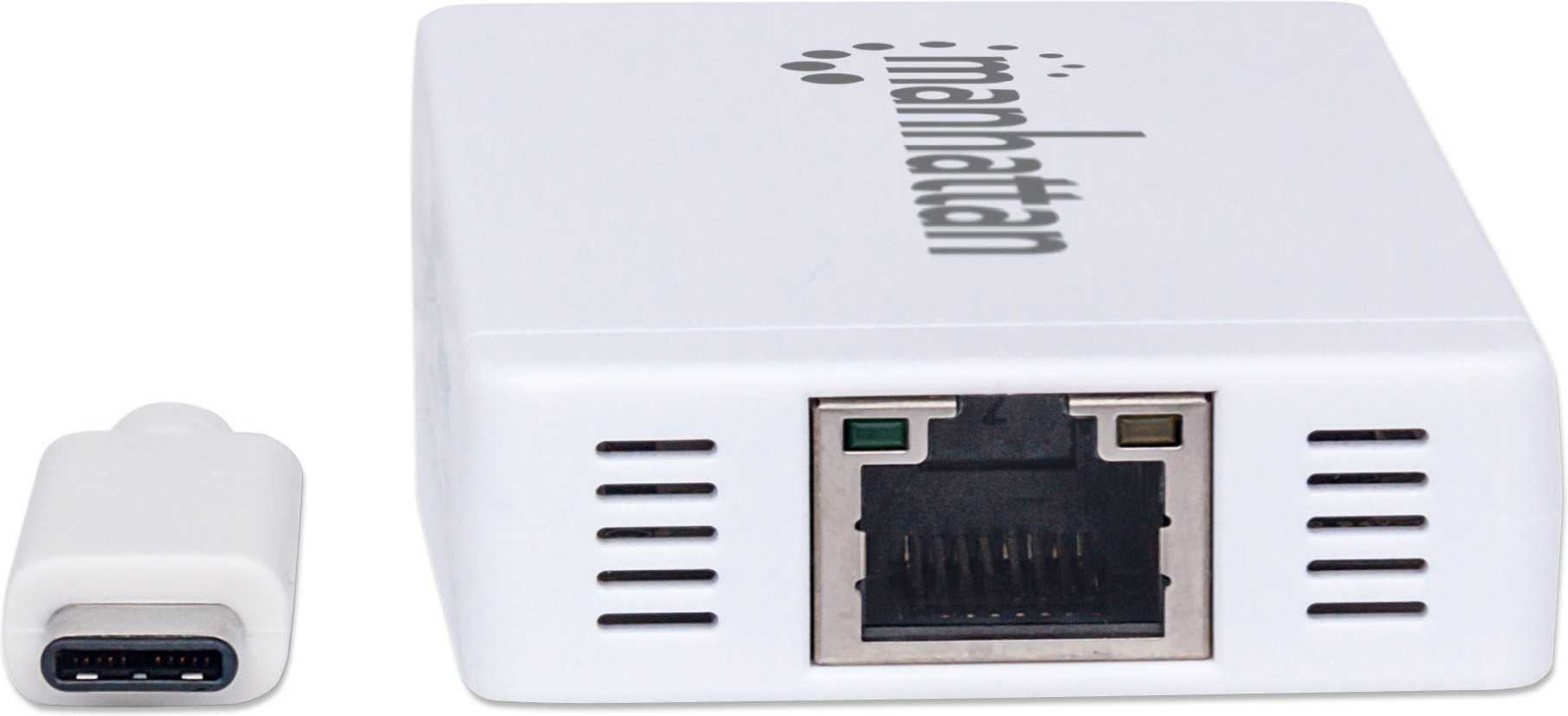 Manhattan USB 3.0 hubi ja Gigabit adapteri USBC liitimellä