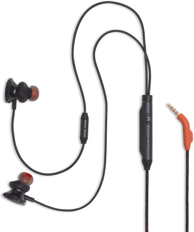 JBL Quantum 50 -langallinen pelikuulokemikrofoni, in-ear, musta