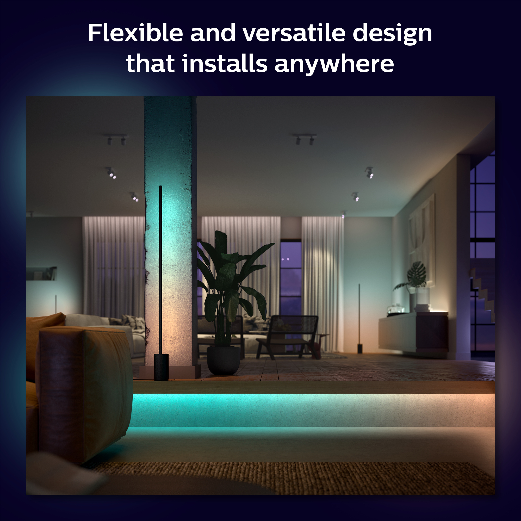 Philips Hue Gradient LightStrip -valonauha, 2m aloituspakkaus