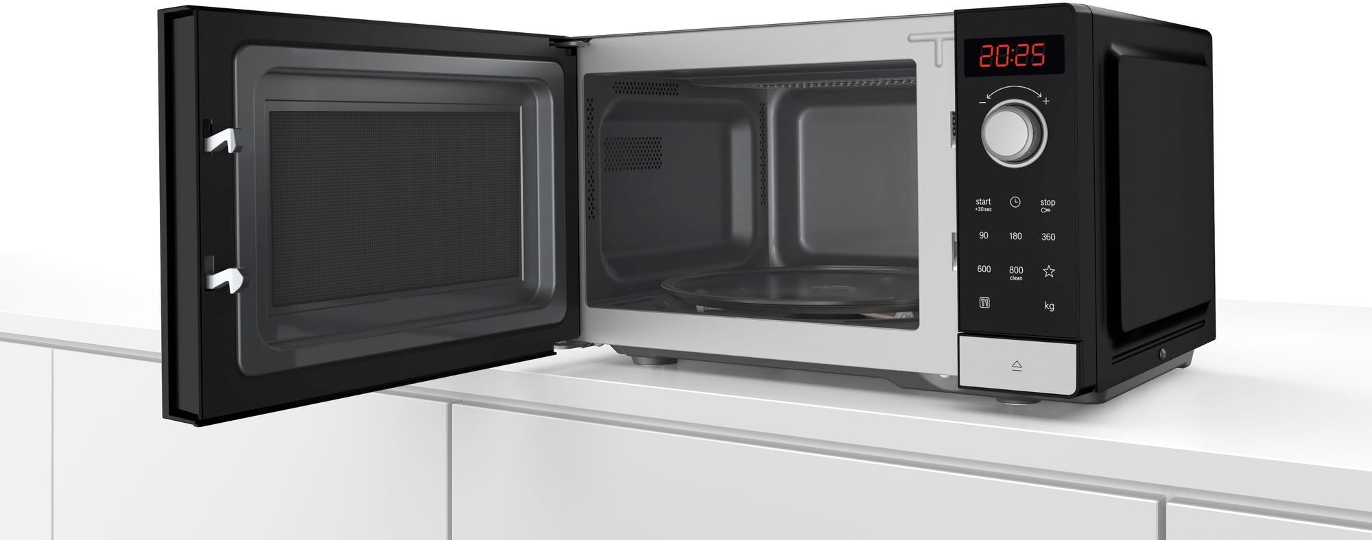 Bosch FFL023MS2 Serie 2 mikroaaltouuni, teräs