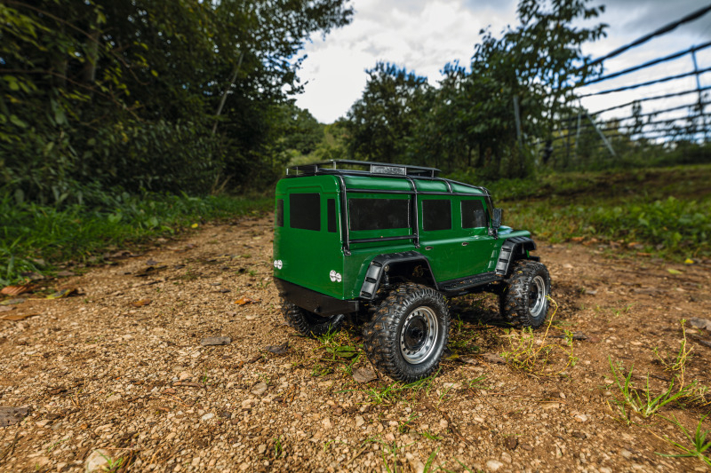 Carson Land Rover -kauko-ohjattava auto, British Green