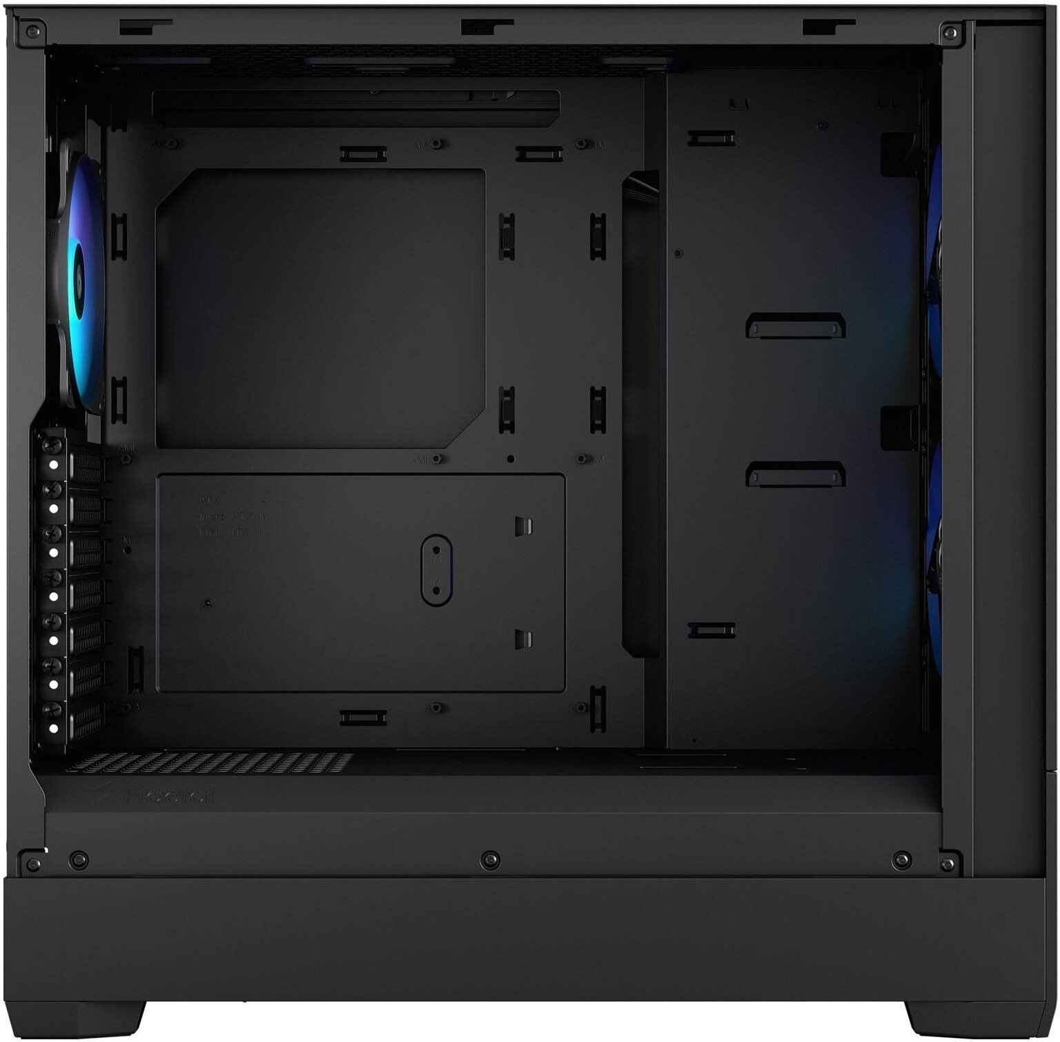 Fractal Design Pop Air RGB Black TG ATX-kotelo ikkunalla, musta