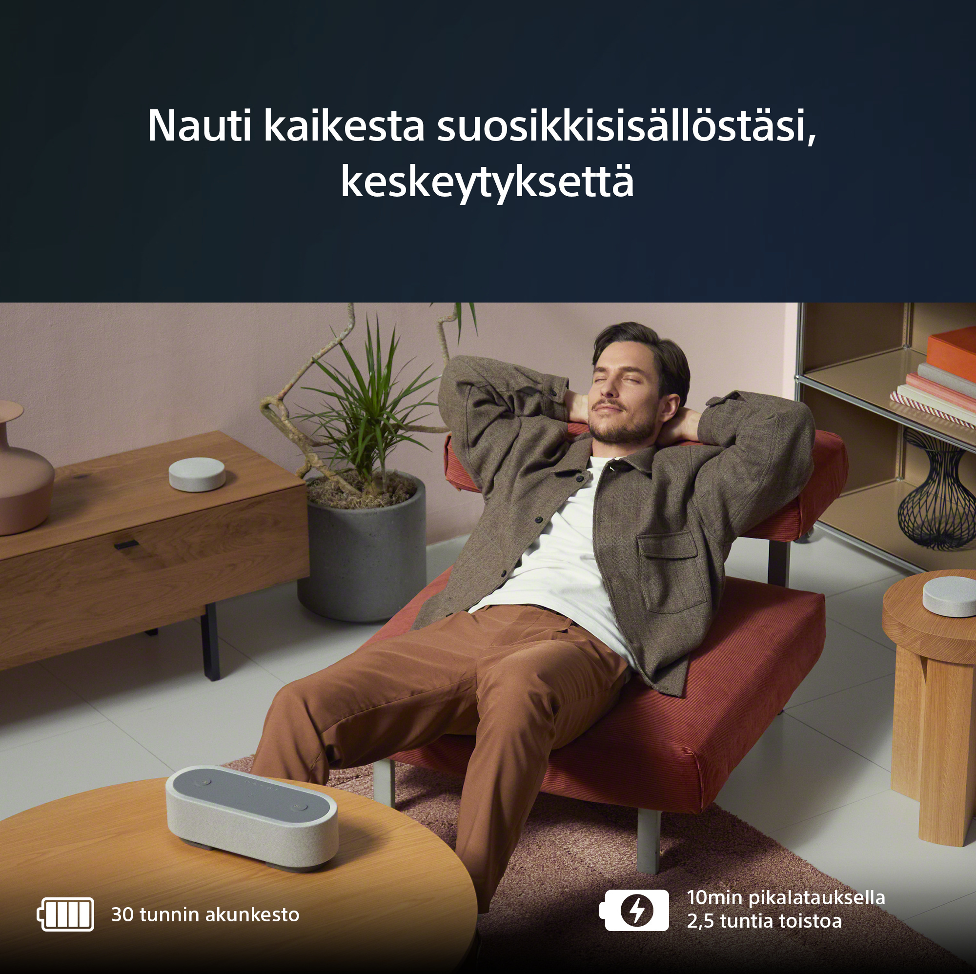 Sony HT-AX7 kannettava kotiteatterijärjestelmä