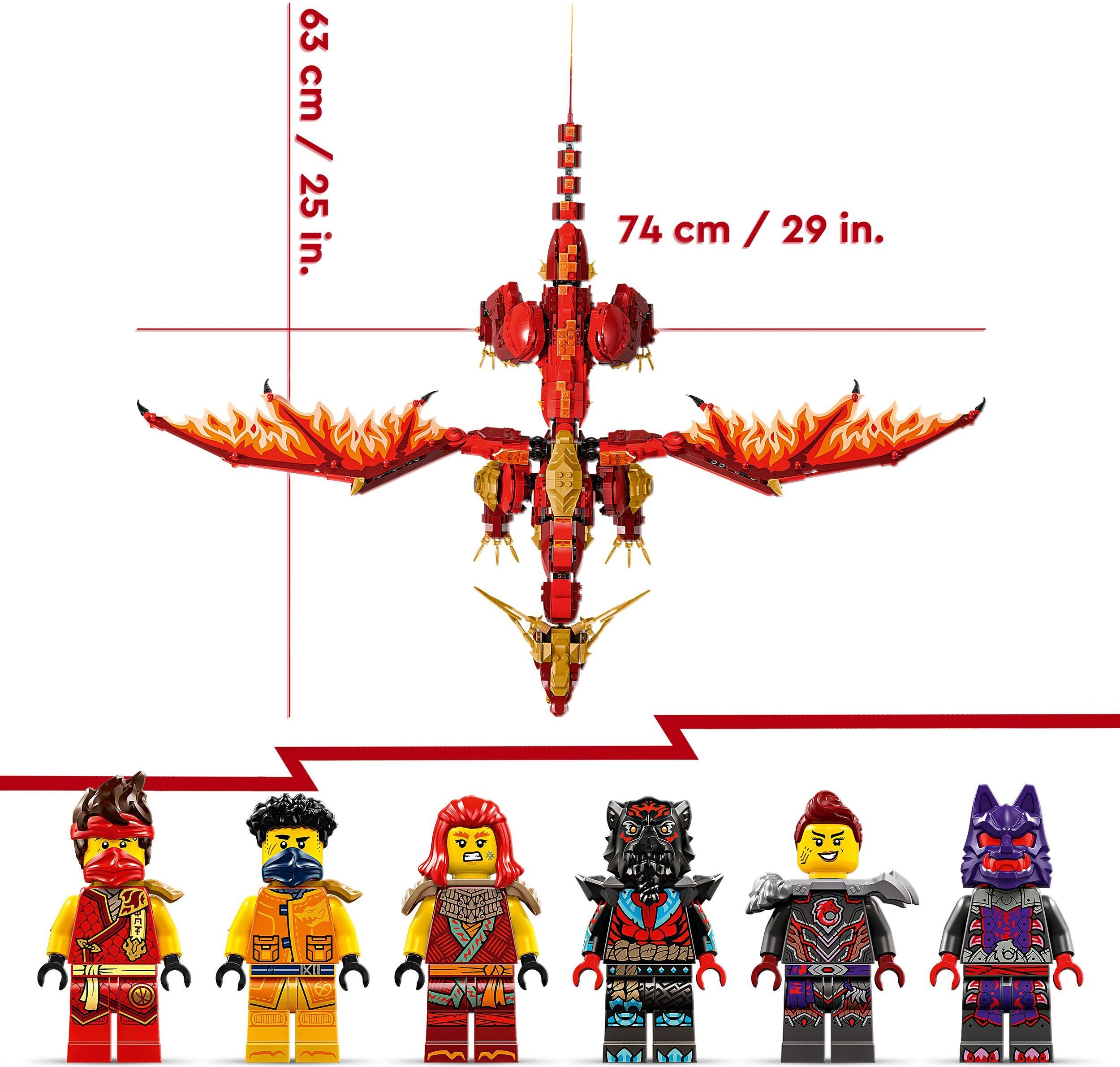 LEGO Ninjago 71822 - Liikkeen alkulohikäärme