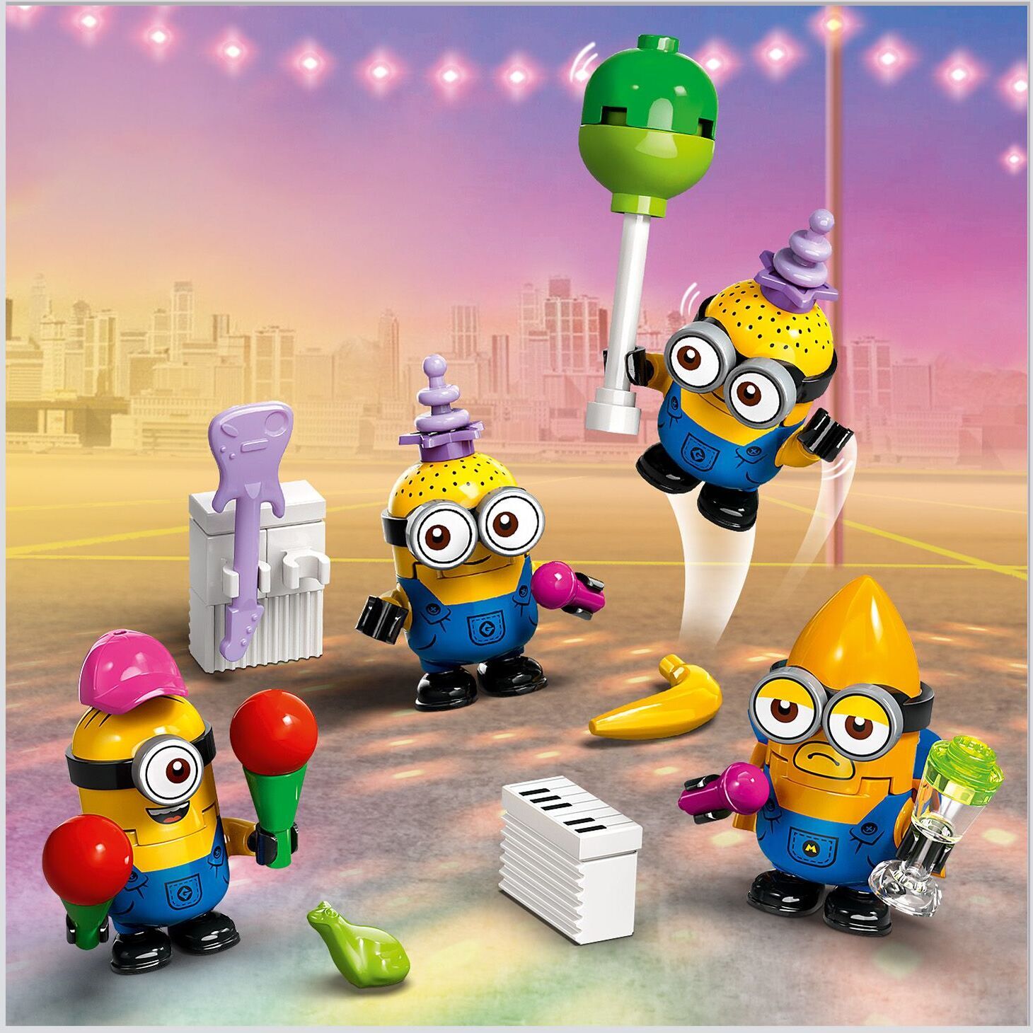 LEGO Minions 75581 - Kätyrien musajuhlabussi