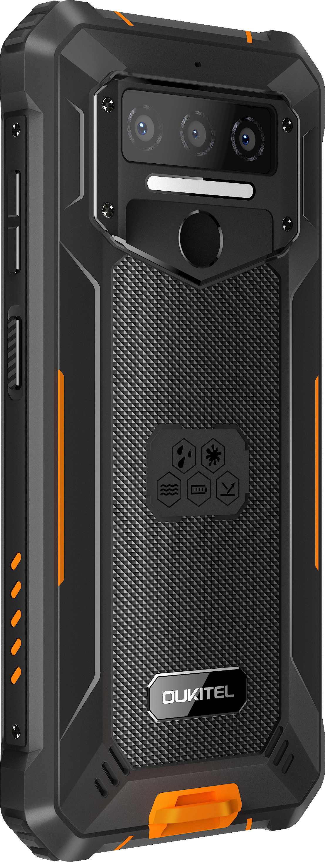 Oukitel WP23 Pro -puhelin, 128/8 Gt, musta 3 Oukitel WP23 Pro -puhelin, 128/8 Gt, musta - Image 3