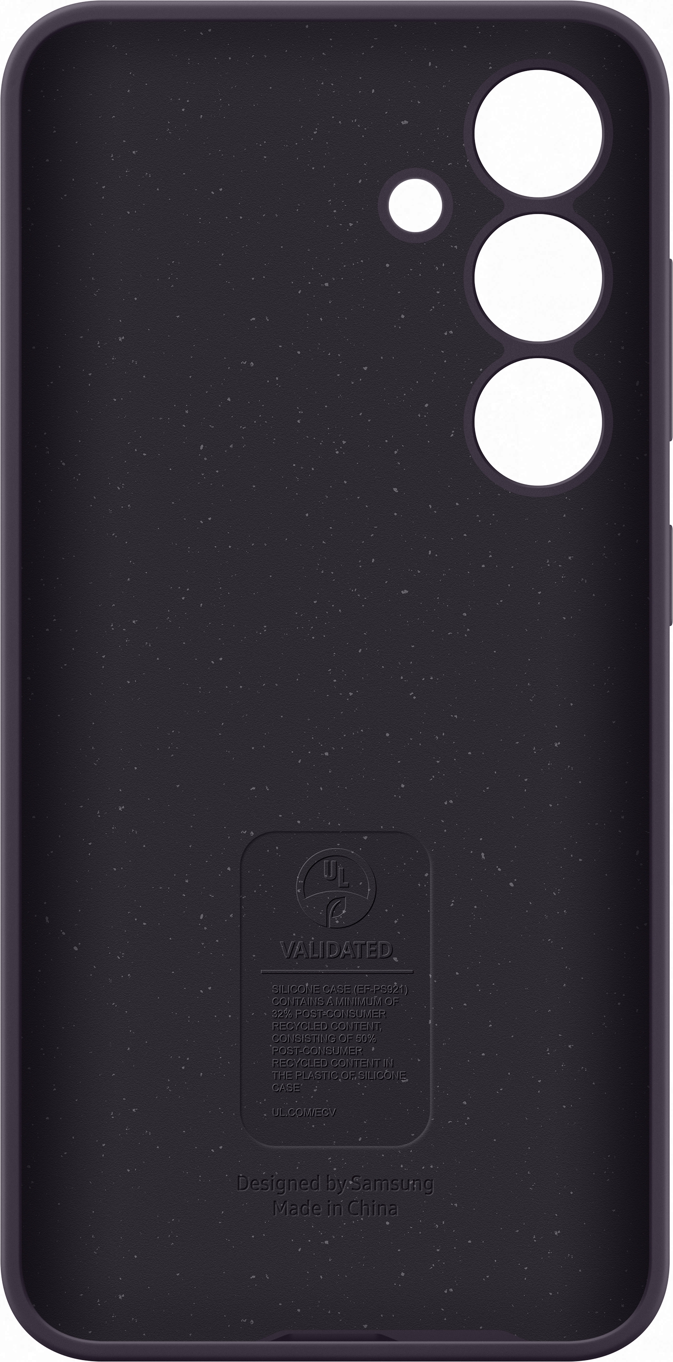 Samsung Galaxy S24 Silicone Case -suojakotelo, tummanvioletti
