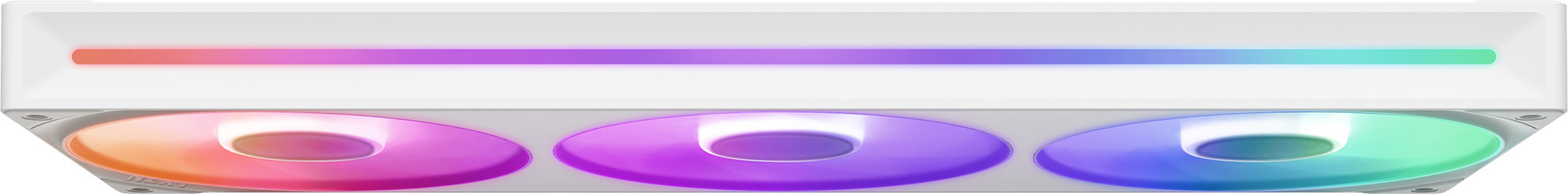 NZXT F280 RGB CORE -tuuletin, 2 * 140 mm, valkoinen