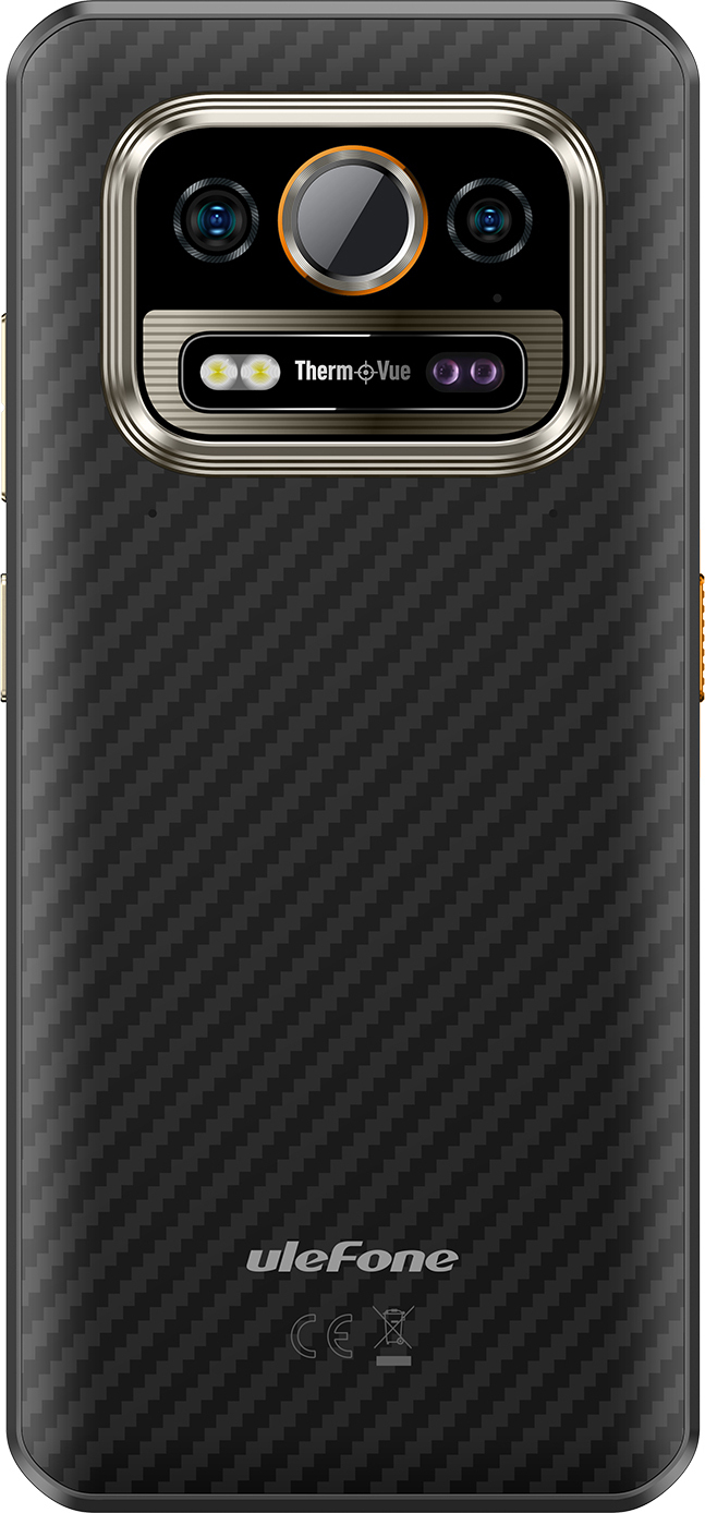 Ulefone Armor 25T -puhelin, 256/6 Gt, musta