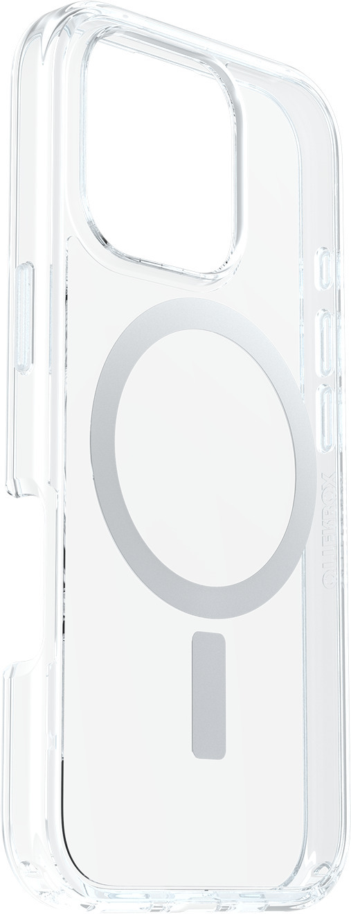 Otterbox Symmetry Clear for MagSafe -suojakuori, iPhone 16 Pro, kirkas