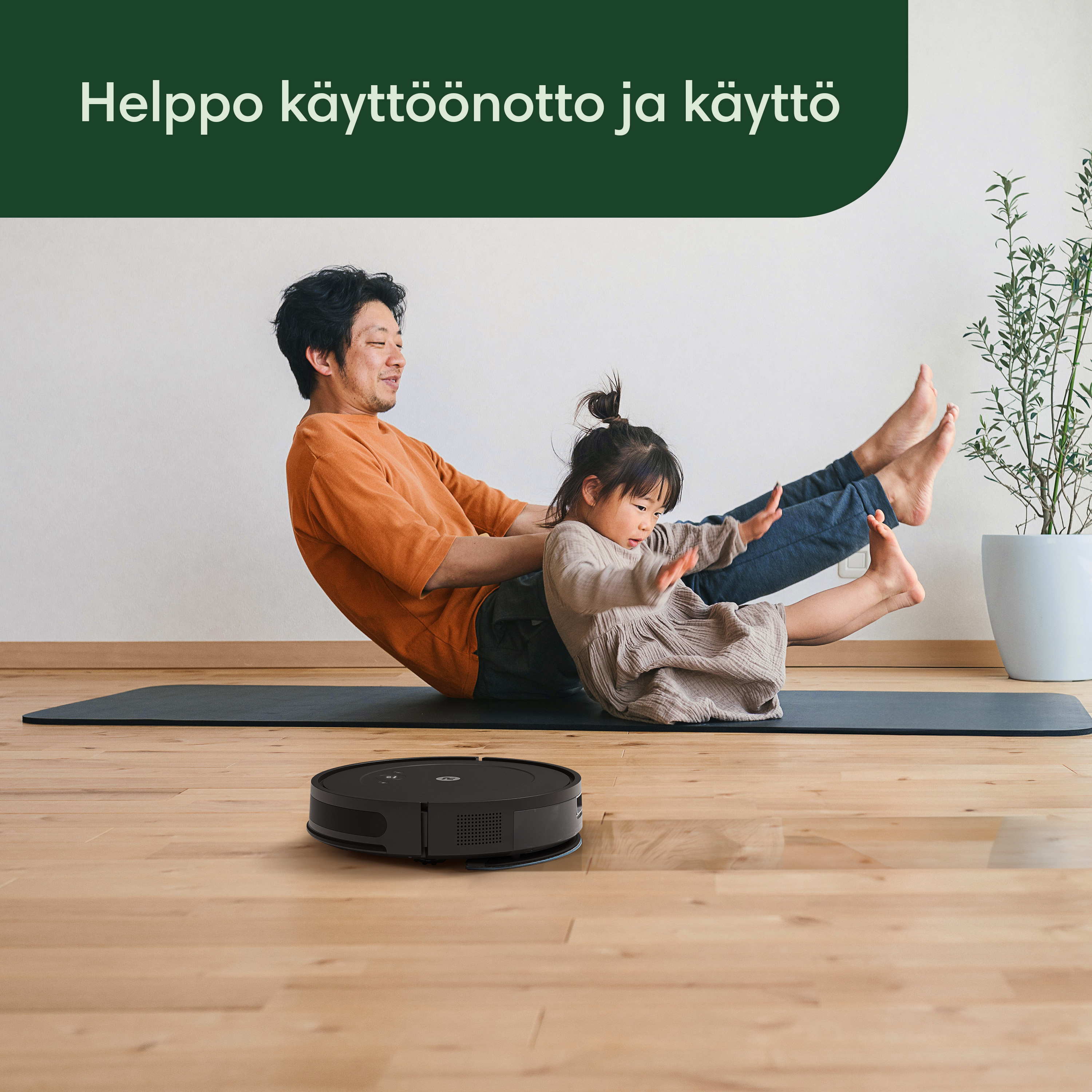 iRobot Roomba Combo Essential robotti-imuri, musta