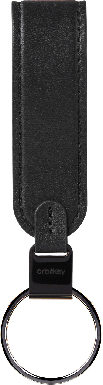 Orbitkey Loop Keychain -avaimenperälenkki, musta
