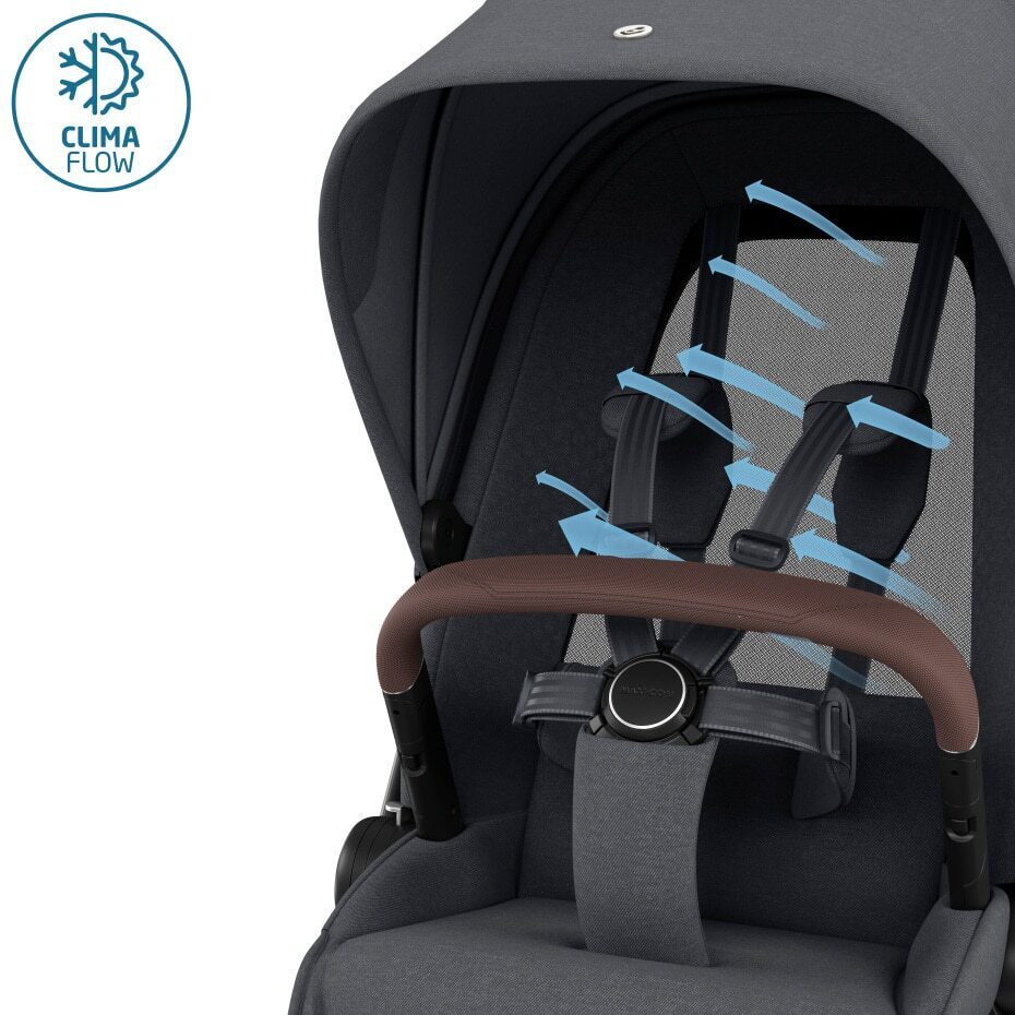 Maxi-Cosi Fame yhdistelmävaunut, harmaa