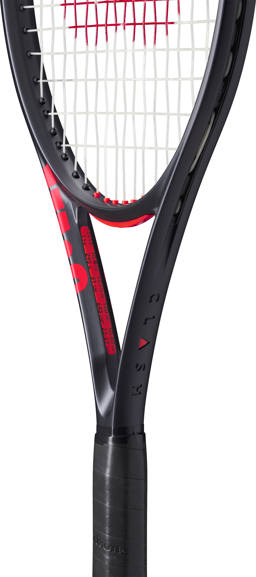 Wilson Clash 100 v3 FRM tennismaila, kahvakoko 2