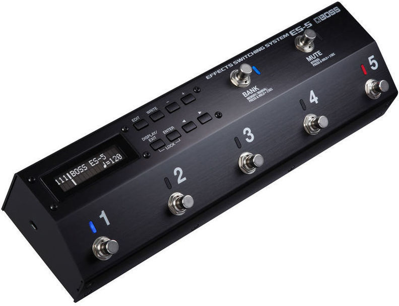 Boss ES-5 -efektien kytkentäjärjestelmä – Kytkimet ja reitittimet