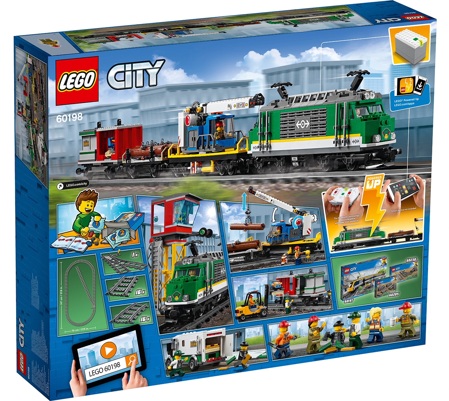 LEGO City Trains 60198 - Tavarajuna