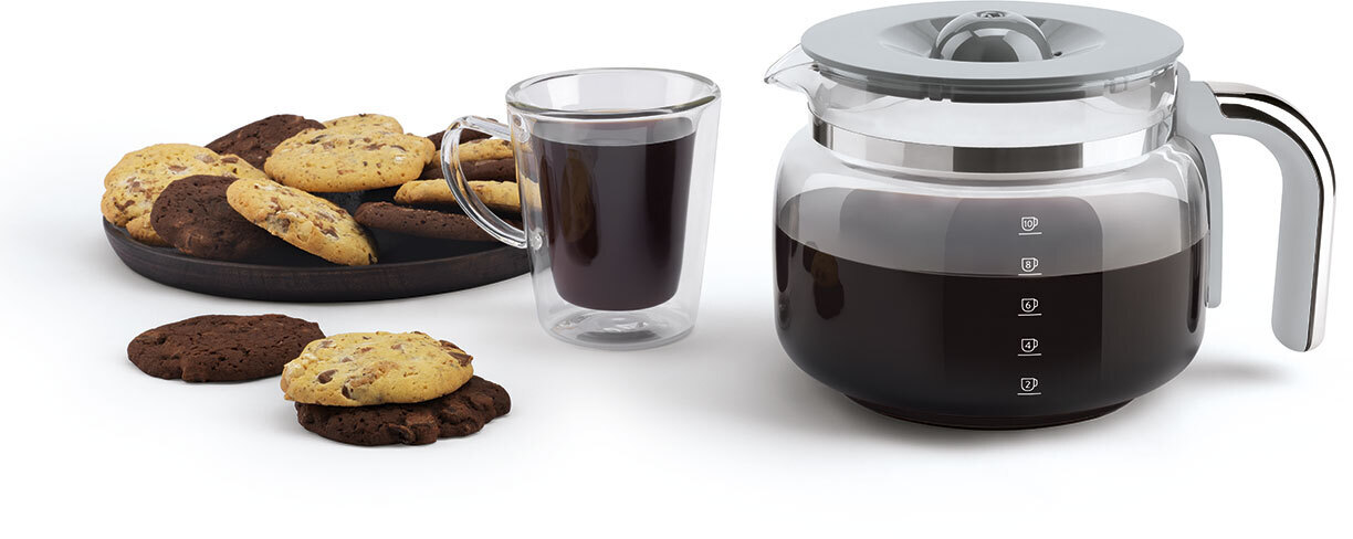 Smeg DCF02PGEU -kahvinkeitin, pastellin vihreä