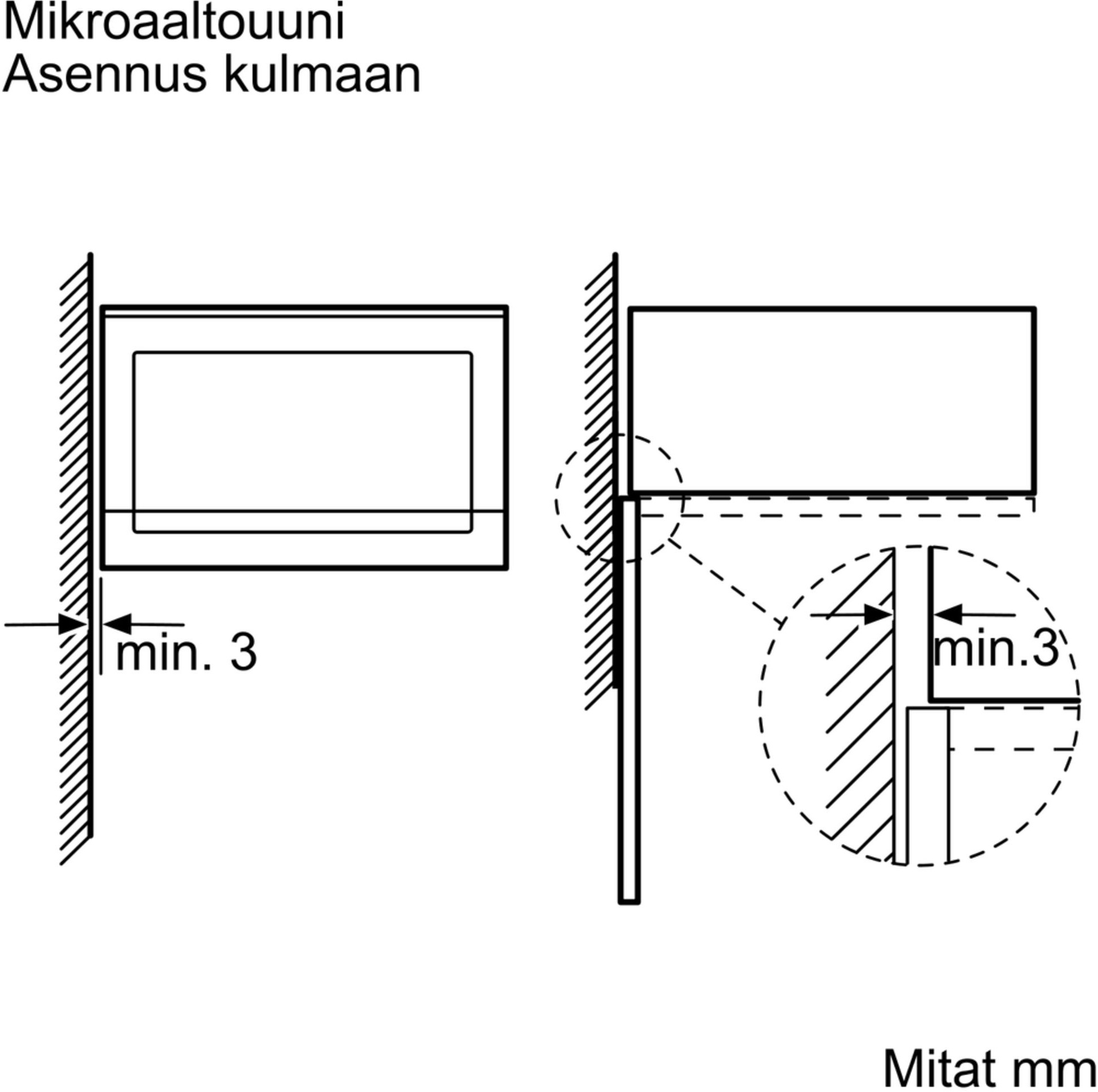 Bosch BFL520MB0 Serie 4 mikroaaltouuni, musta