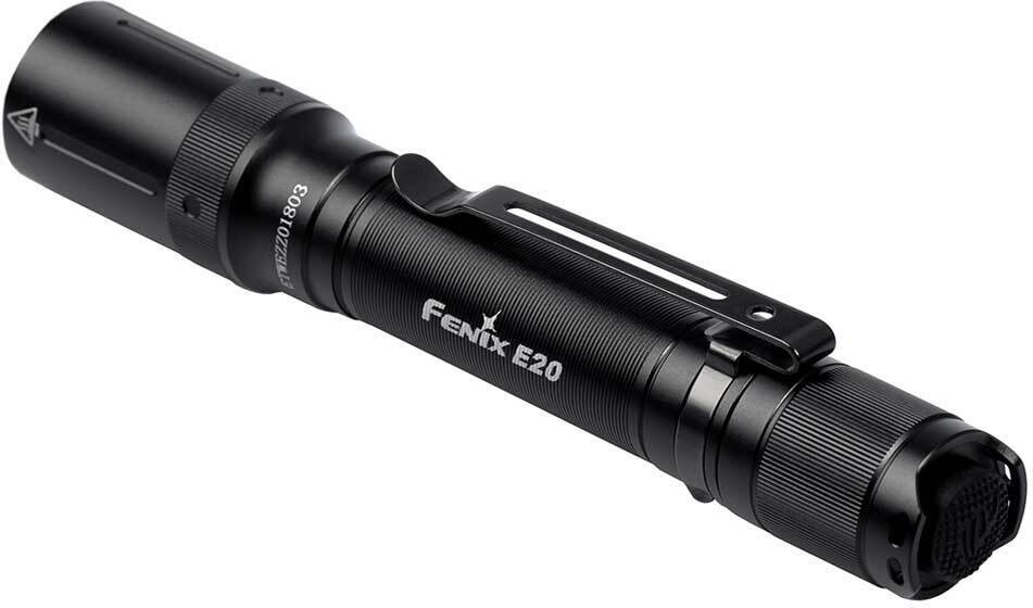 Fenix E20 V2.0 -taskulamppu, 350 lm