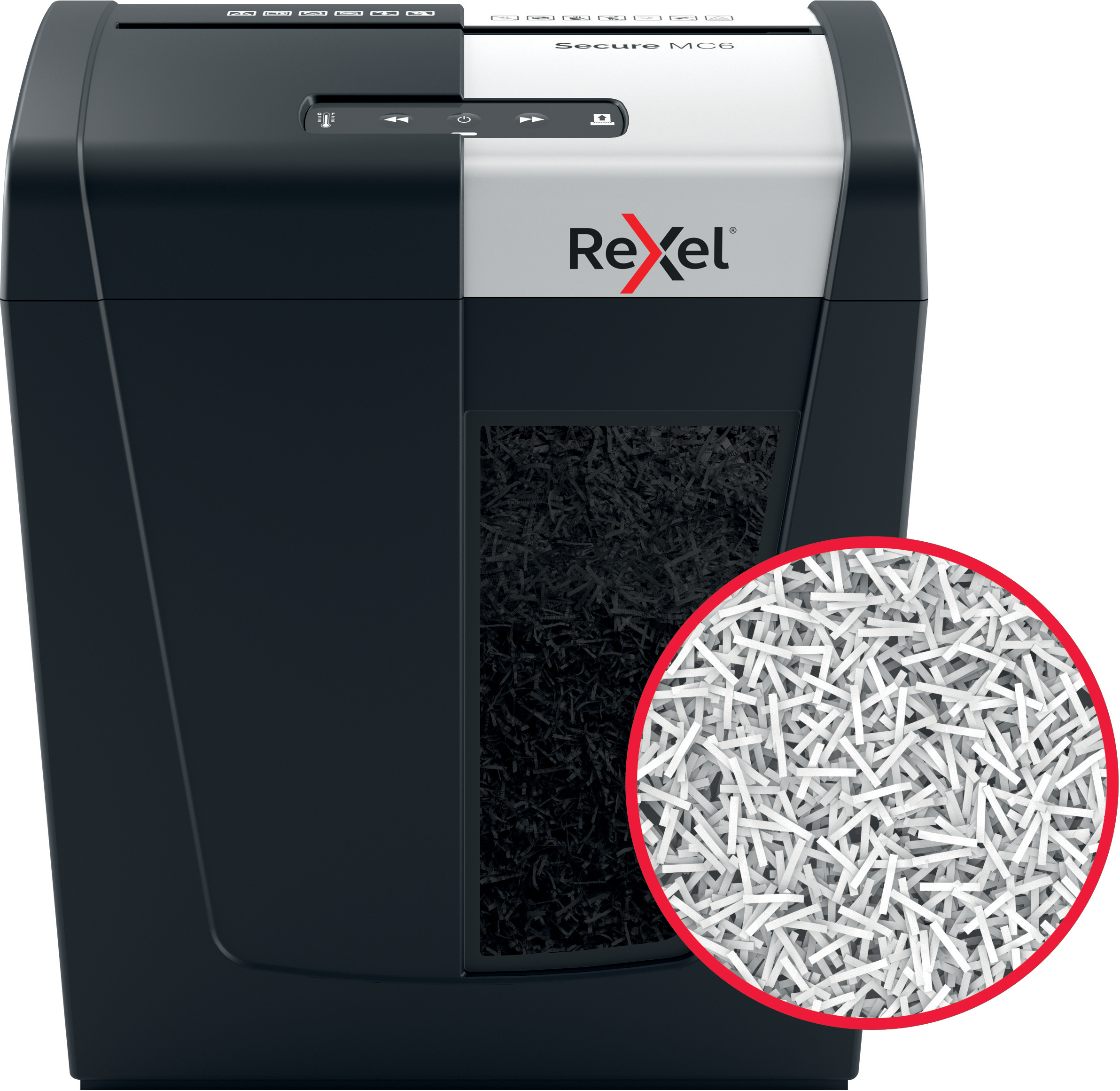 Rexel Secure MC6 -paperisilppuri, P5