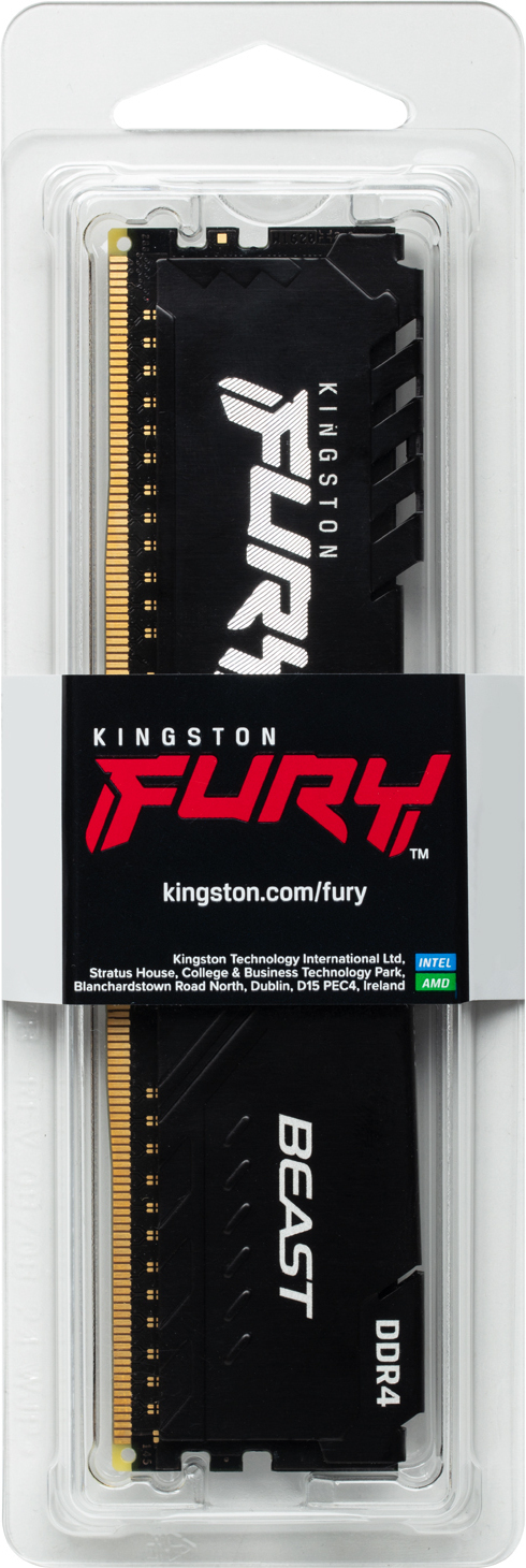 Kingston FURY Beast DDR4 3200 MHz CL16 16 Gt -muistimoduli