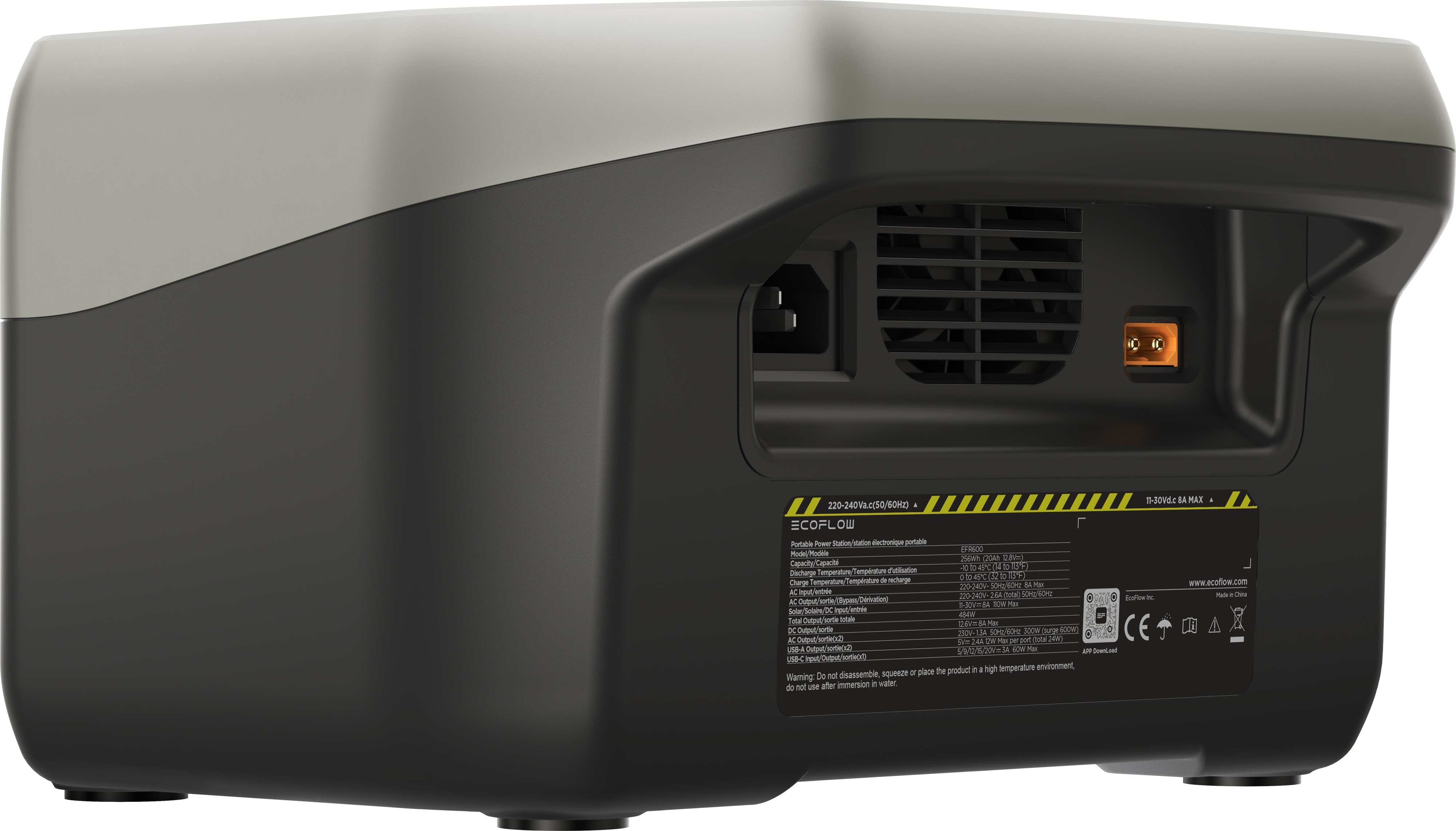 EcoFlow River 2 kannettava virta-asema, 256 Wh