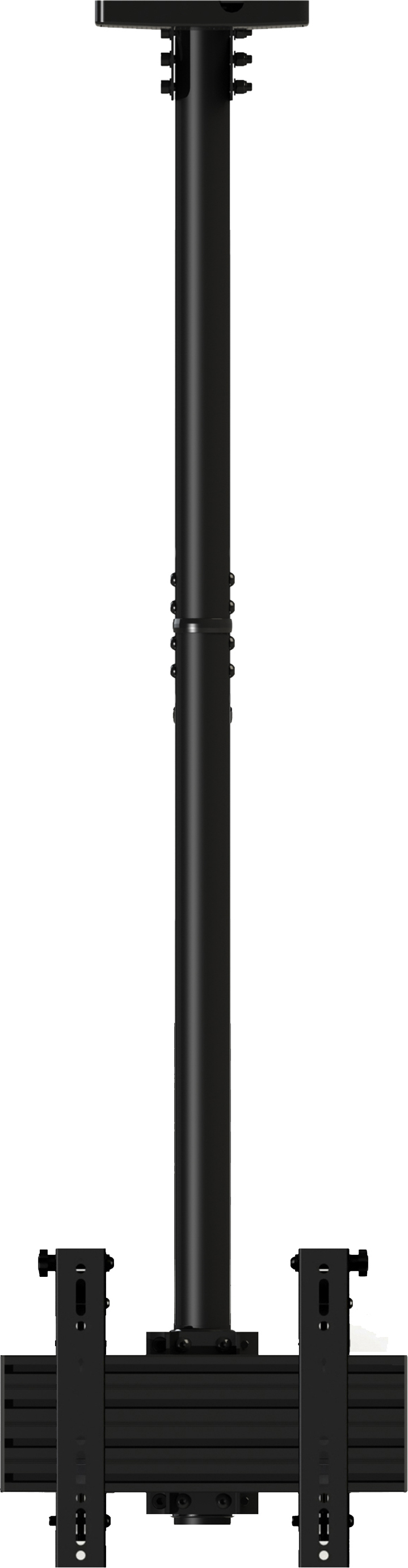 Multibrackets M Ceiling Mount Pro 1U VESA 200 -kattokiinnike 24-42" näytöille