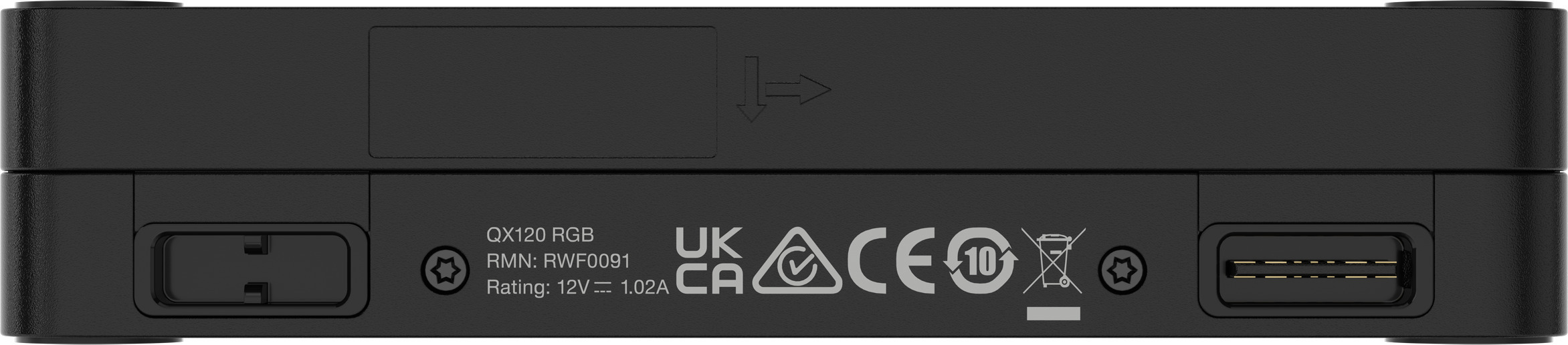 Corsair iCUE LINK QX120 RGB PWM -tuuletin, 120 mm, musta, 1 kpl Expansion Kit