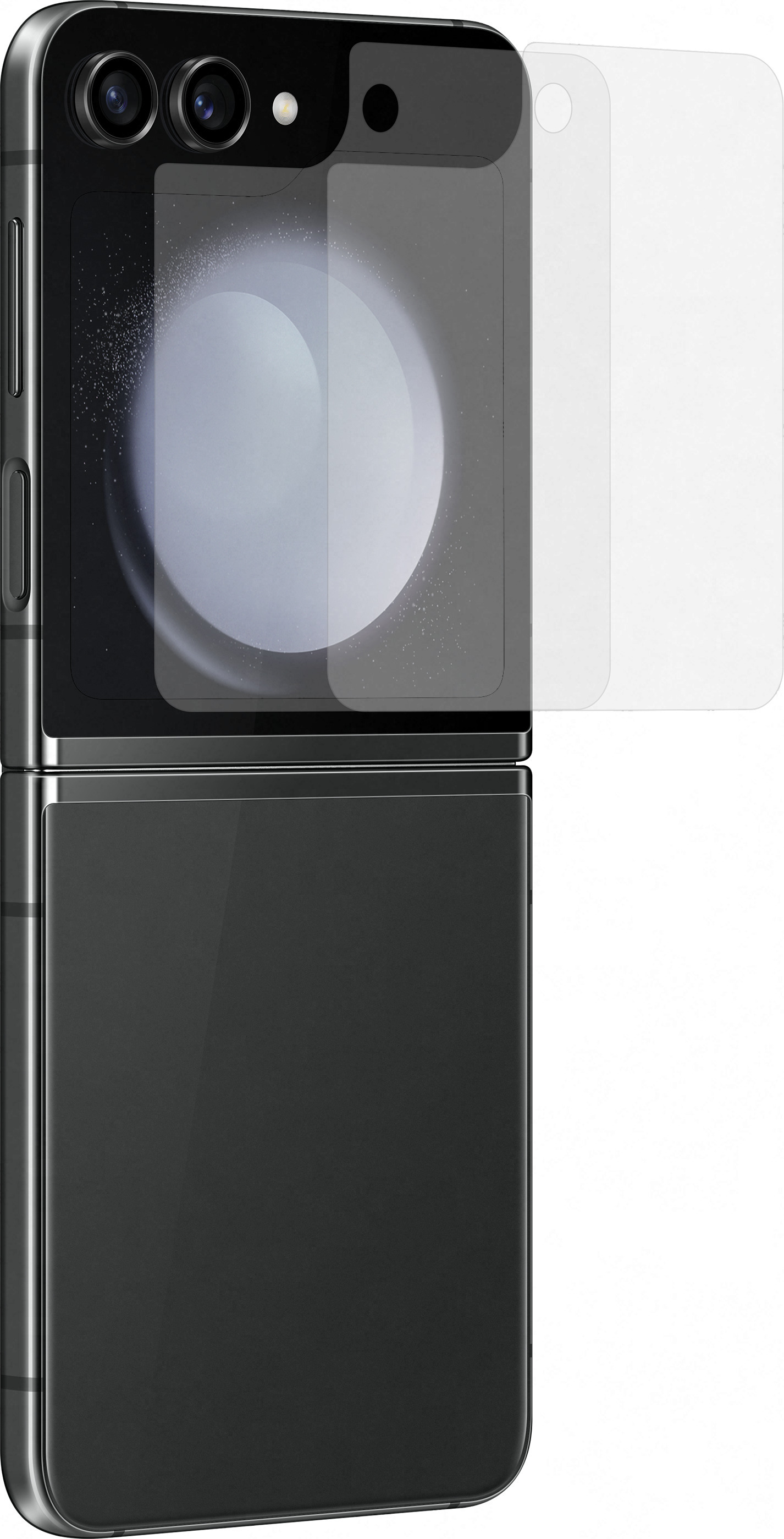 Samsung Galaxy Z Flip5 Front Protection Film Transparent -suojakalvo