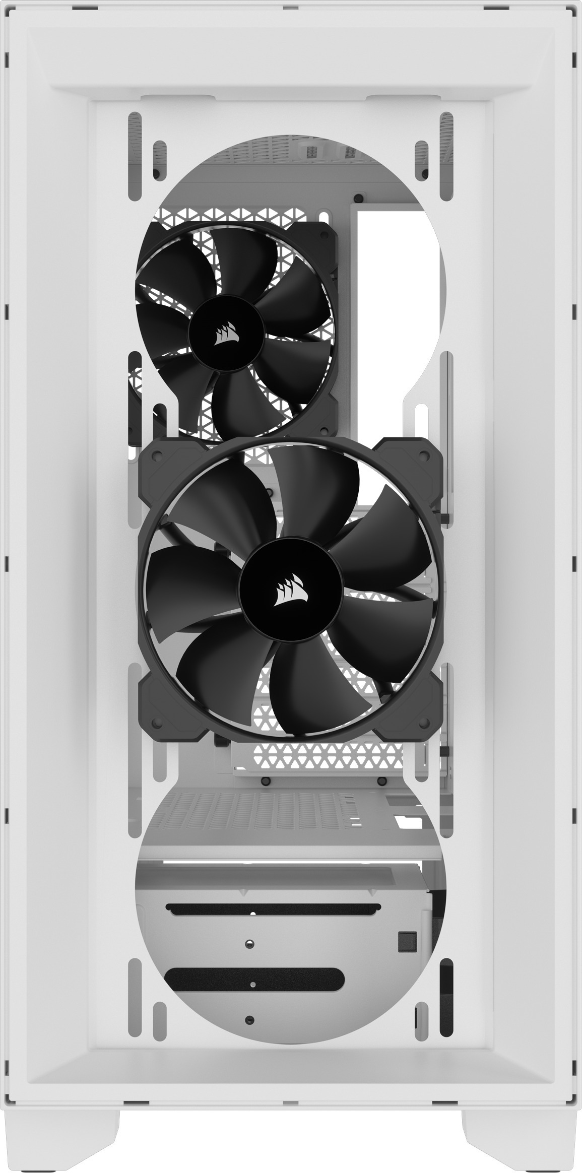 Corsair 3000D Airflow Mid Tower ATX-kotelo ikkunalla, valkoinen