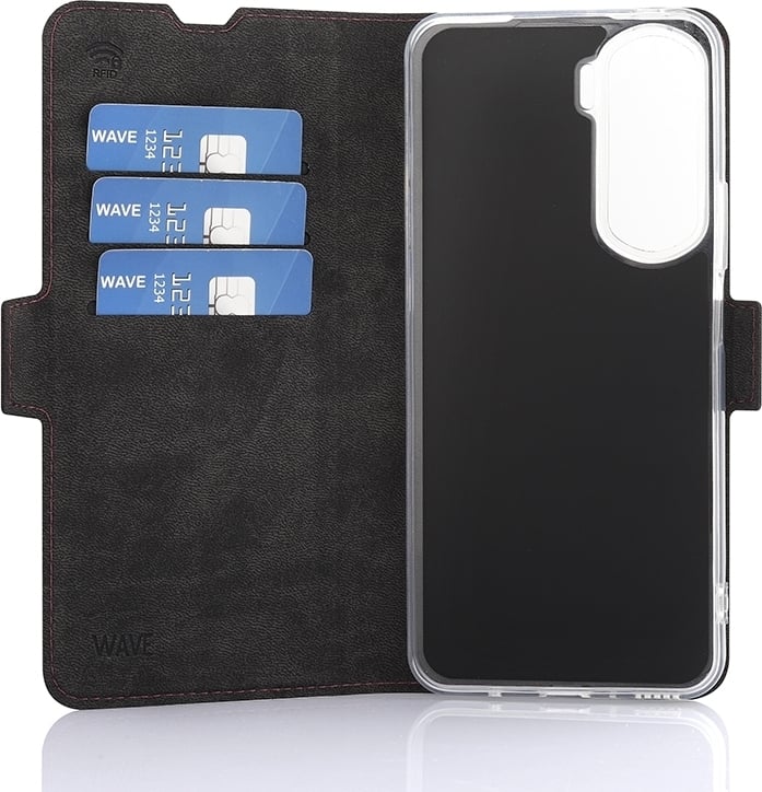 Wave BookCase -suojakotelo, Honor 90 Lite, Smoky Sangria