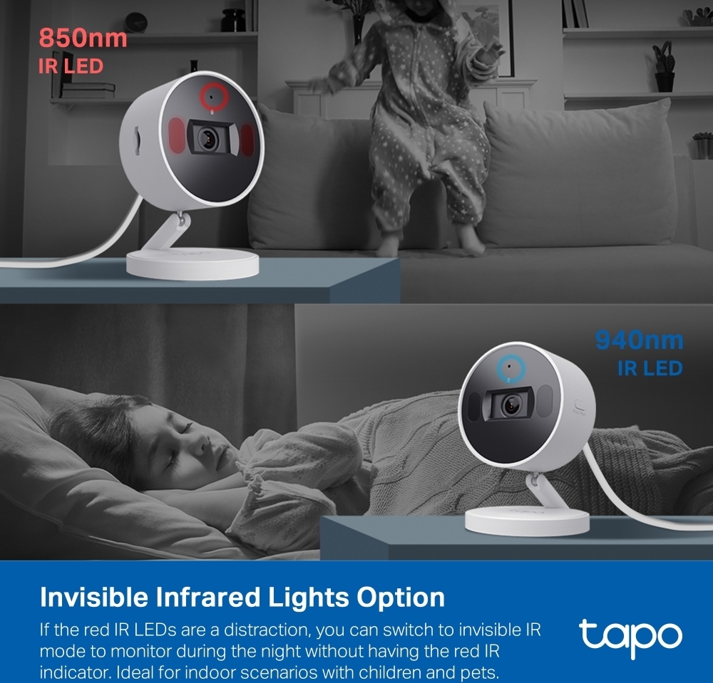 TP-LINK Tapo C125 -valvontakamera sisäkäyttöön