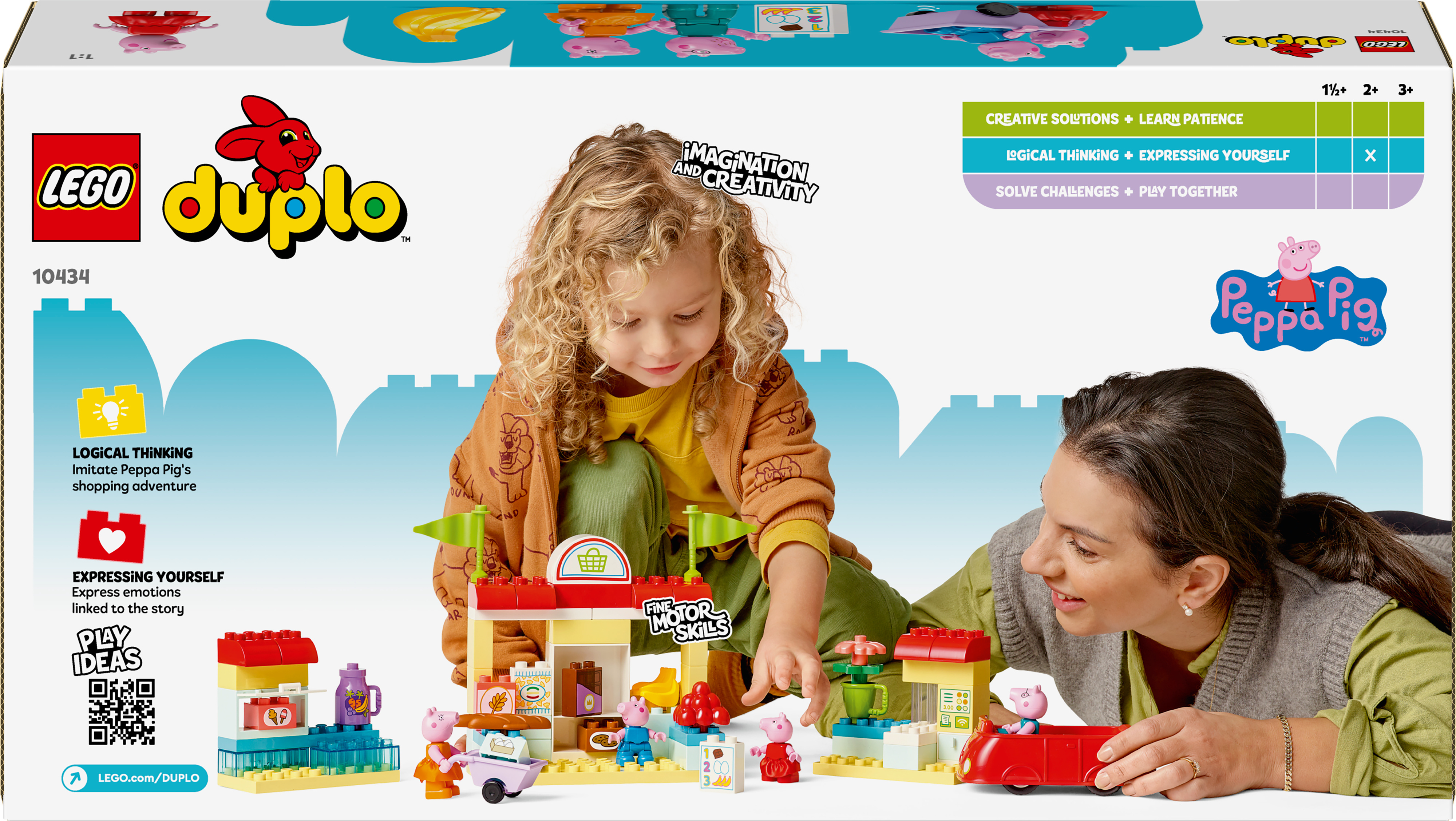 LEGO DUPLO Peppa Pig 10434 - Pipsa Possun supermarket