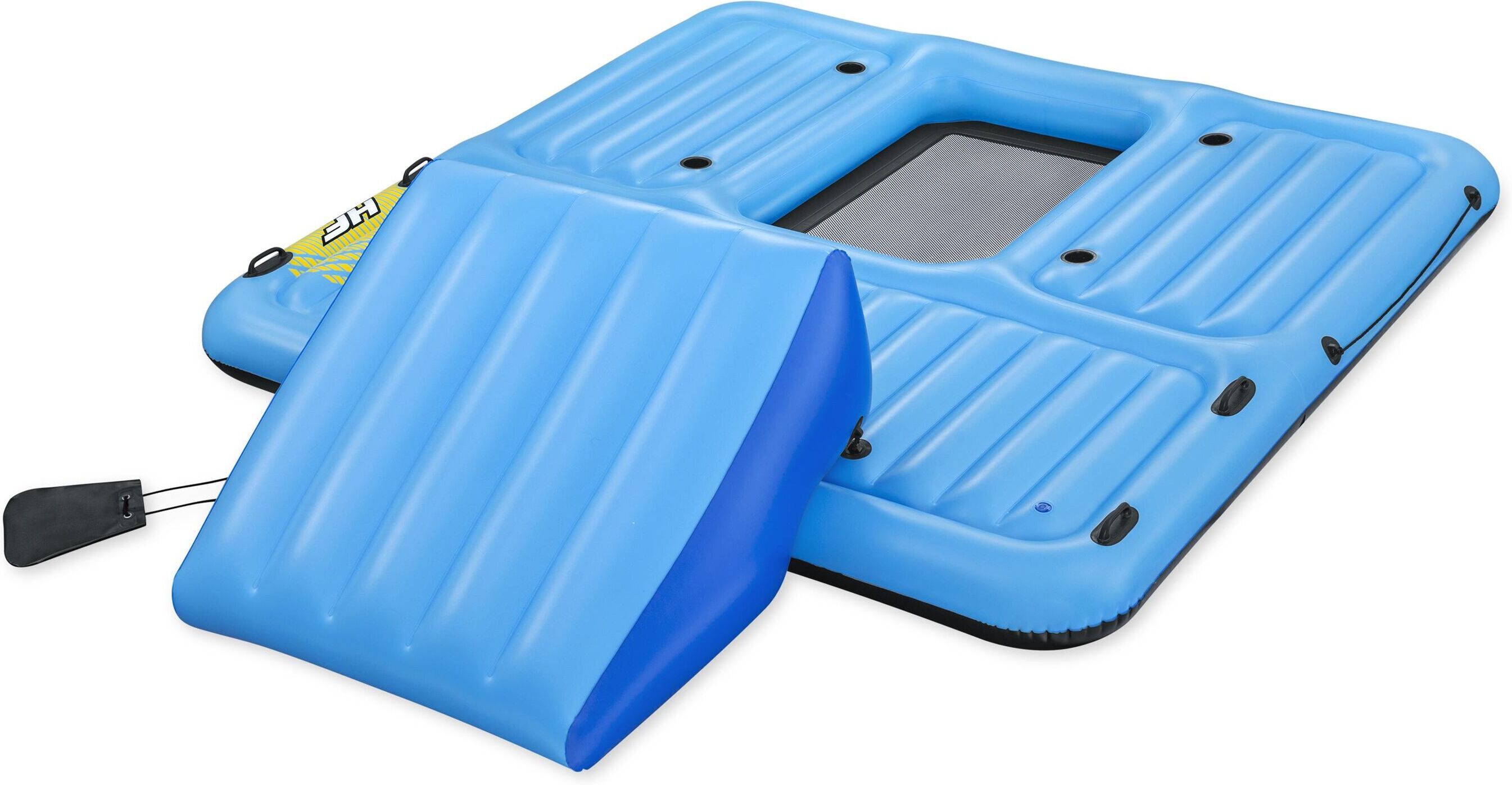 Bestway Hydro-Force Summer Slide Activity Island - uimalautta liukumäellä,  365 x 295 x 77 cm