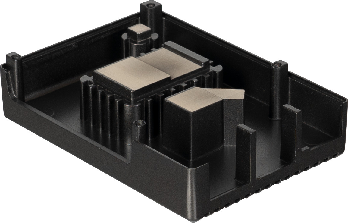 Fuj:tech USB-C 90° - USB-A -kaapeli, 1 m, musta