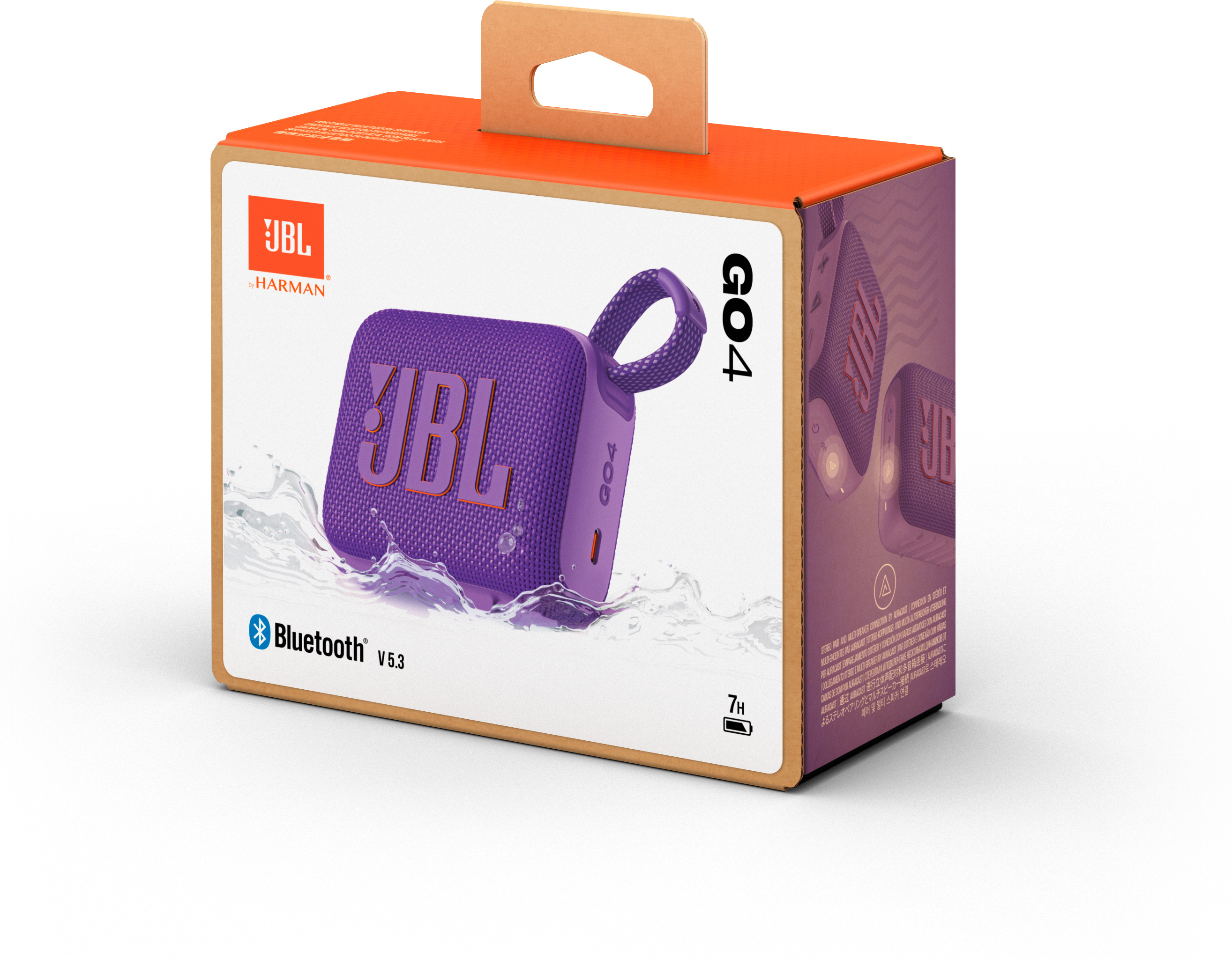 JBL Go 4 Bluetooth-kaiutin, punainen